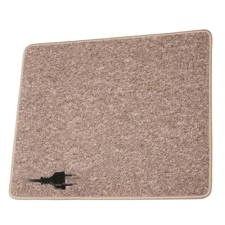 Heizteppich 230 V/40 x 60 cm, hellbraun