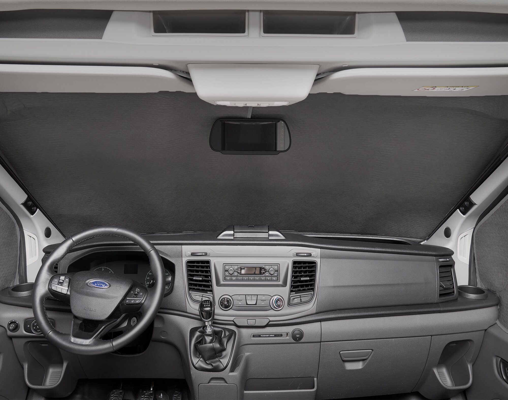 Innenisoliermatte Travel, anthrazit, für Ford Transit ab Baujahr 2014/05