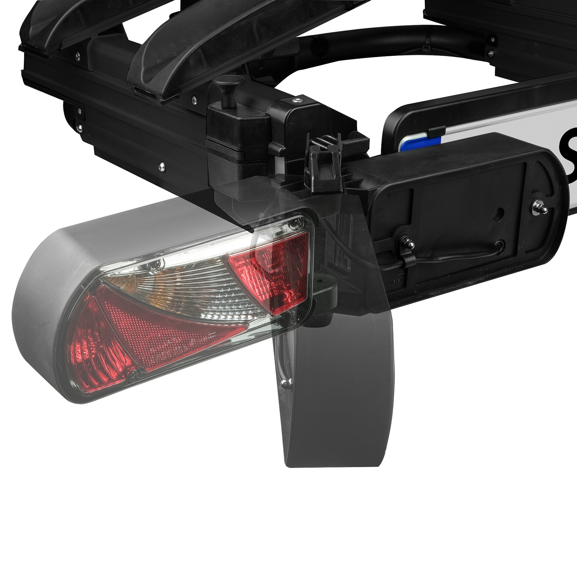 Fahrradträger Anhängerkupplung SD260, schwarz