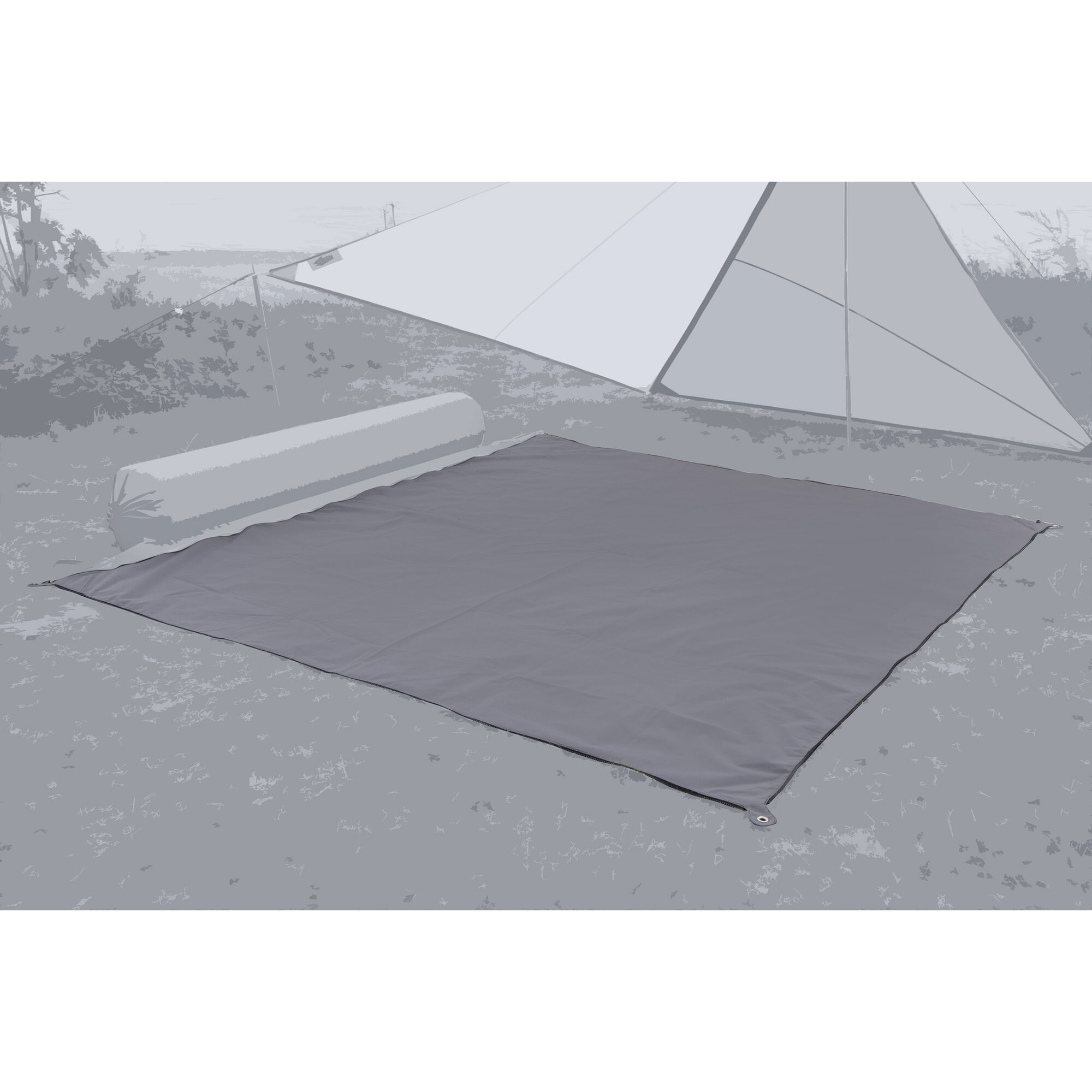 Teppich „Zip Carpet“, dunkelgrau