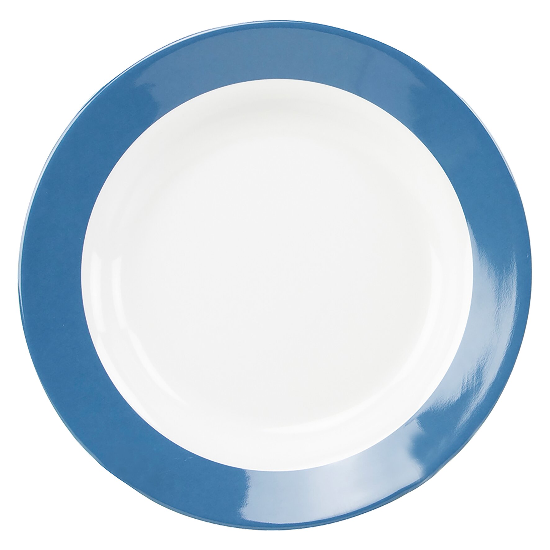 Suppenteller Colour Line, blau