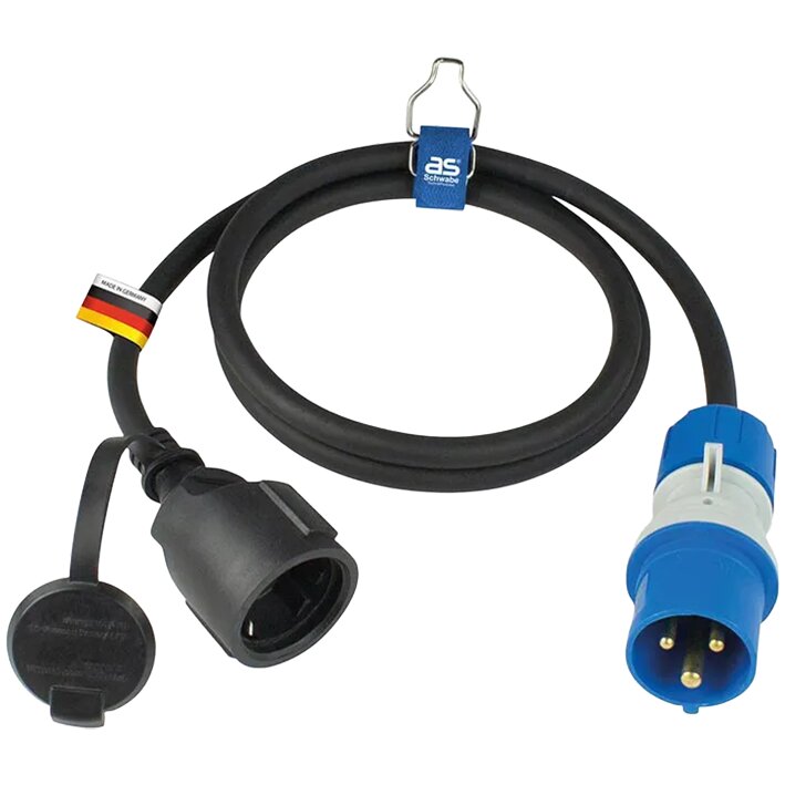 Adapterkabel CEE/Schuko, 1,5 m