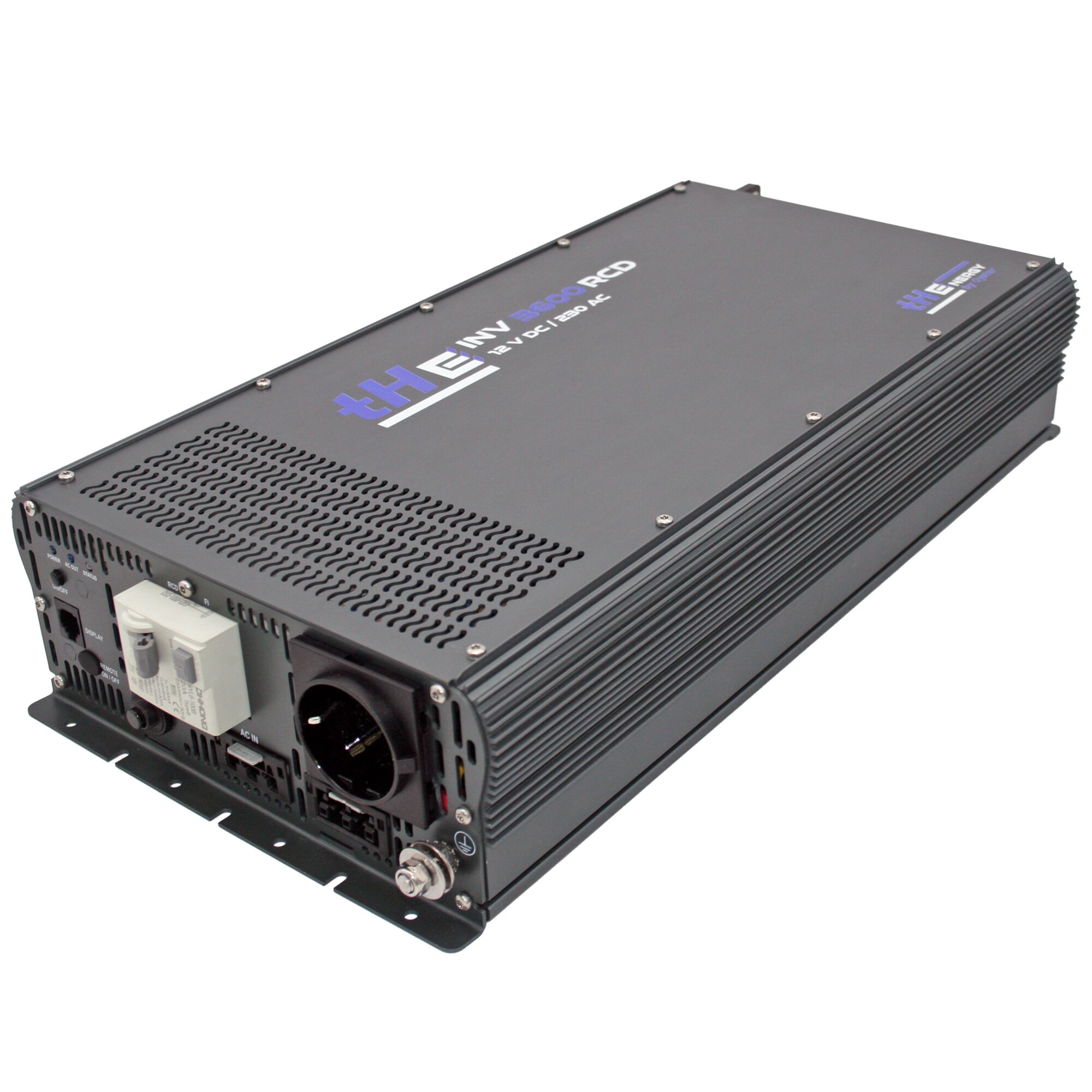 Wechselrichter mit Netzvorrangschaltung und RCD, tHENERGY INV 3600