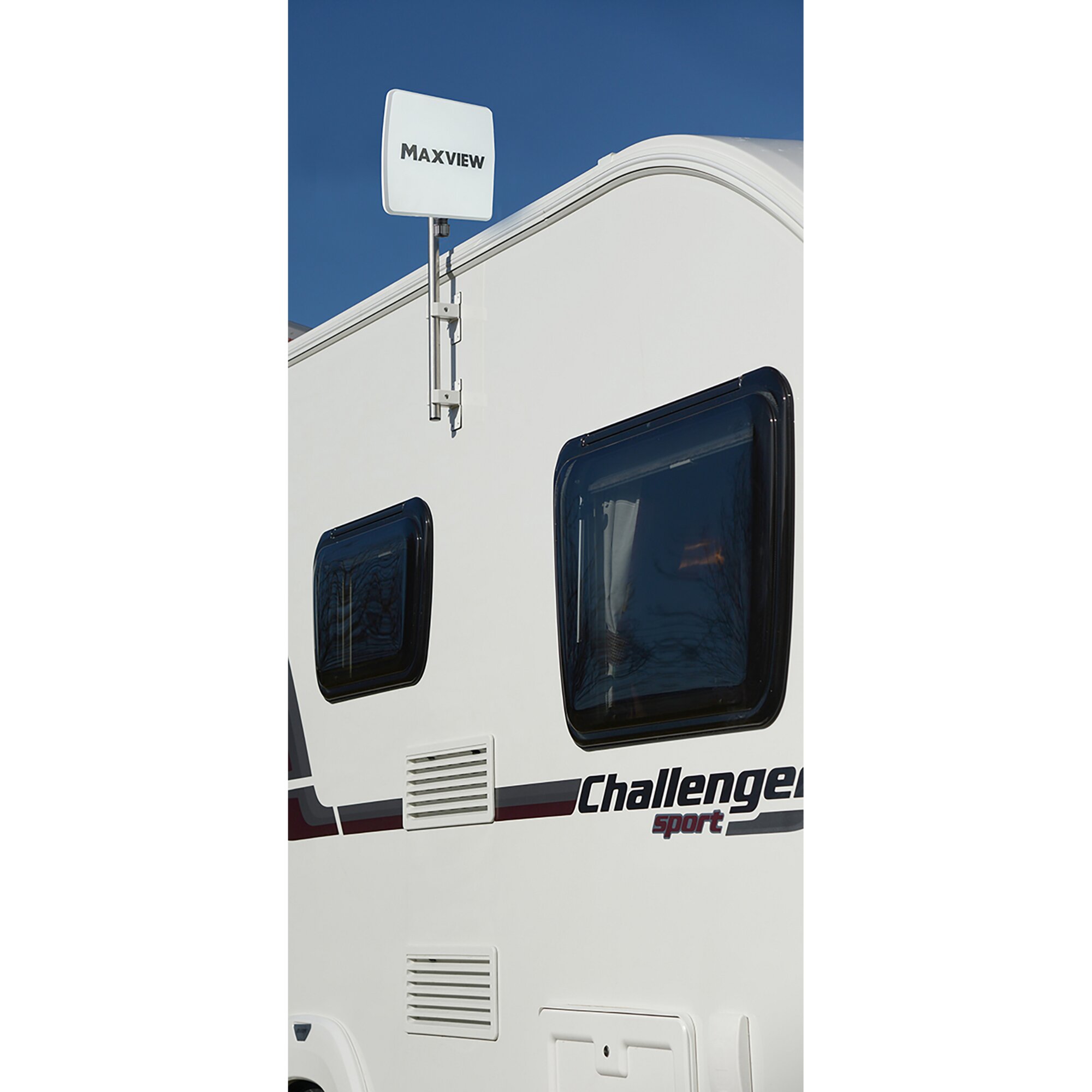 Unimax-Mast zu Routerset Maxview Roam Basecamp
