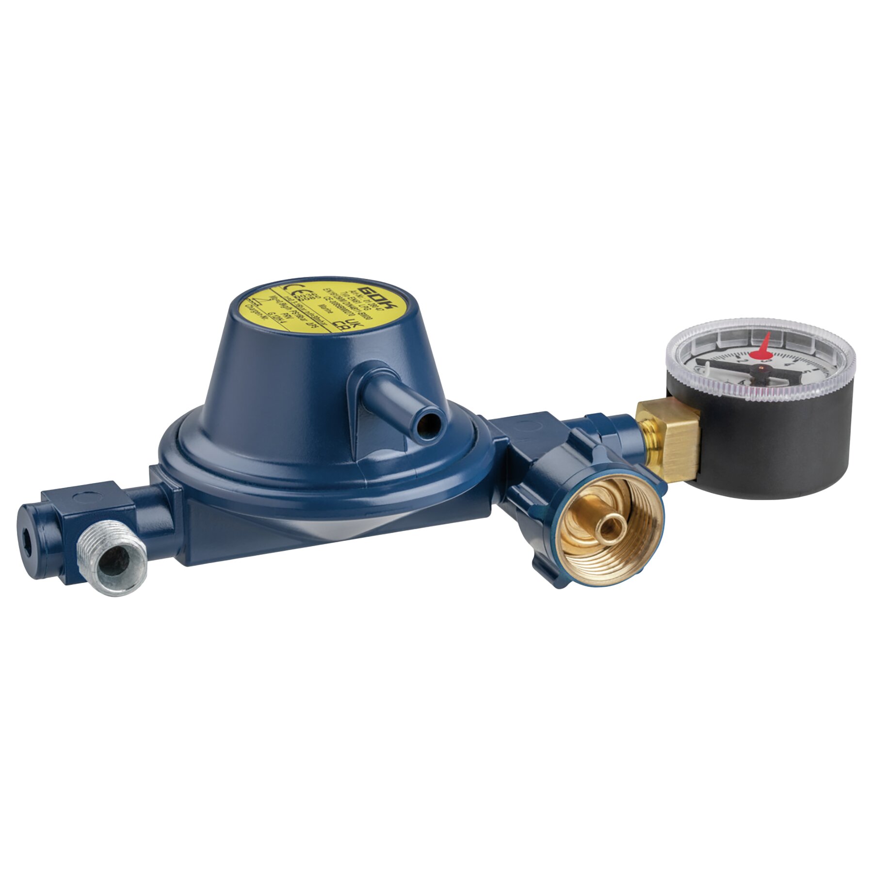 Gasregler 0,8 kg/h KLF x G1/4 LH-KN UForm PRV Man. Marine