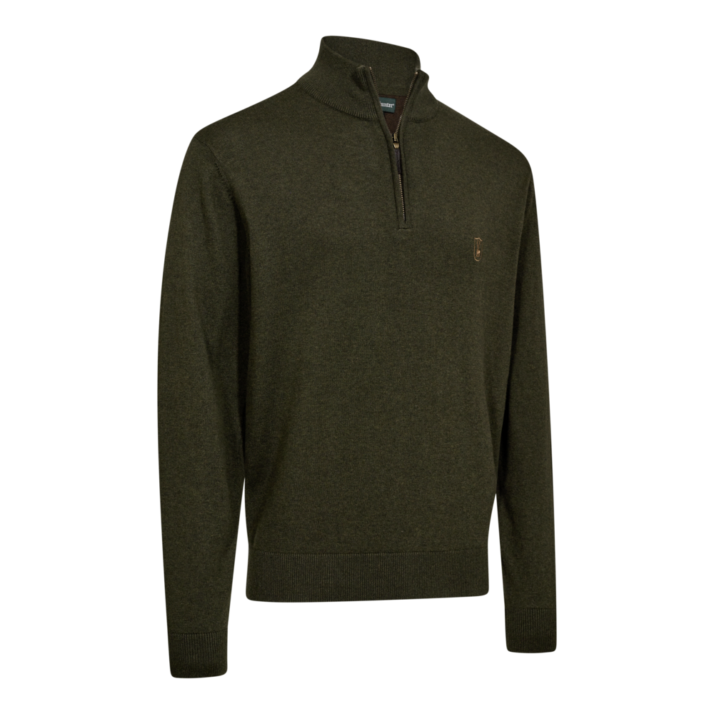 Deerhunter Harrington 1/2 Zip Strickpullover