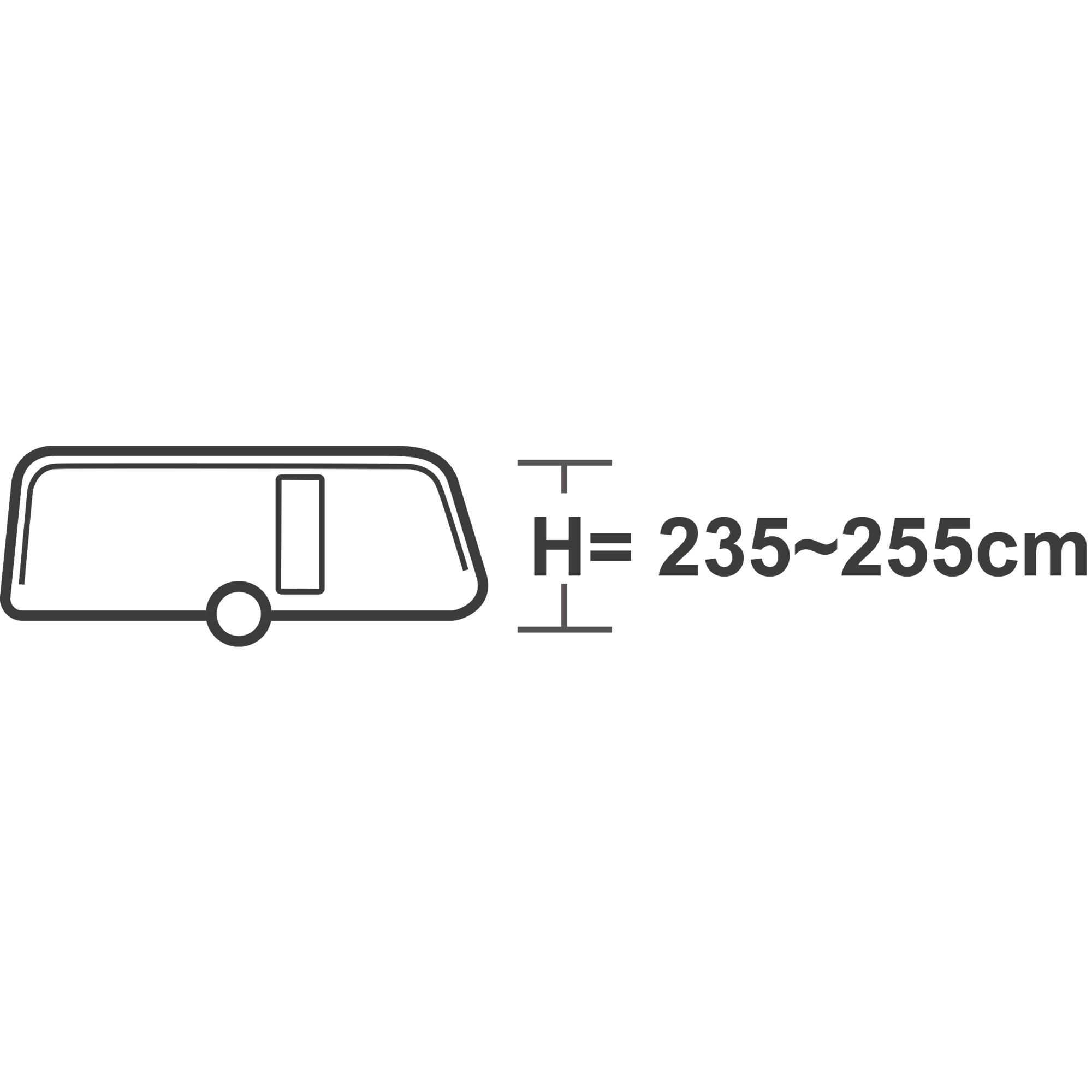 Reisevorzelt Ceres, 1120 cm
