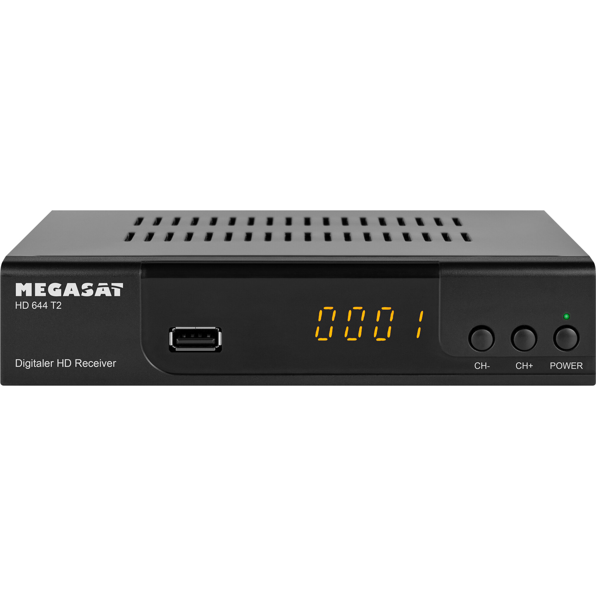 DVB-T-Receiver Megasat HD 644 T2, 12/230 Volt DVB-T-Receiver Megasat HD 644 T2, 12/230 Volt