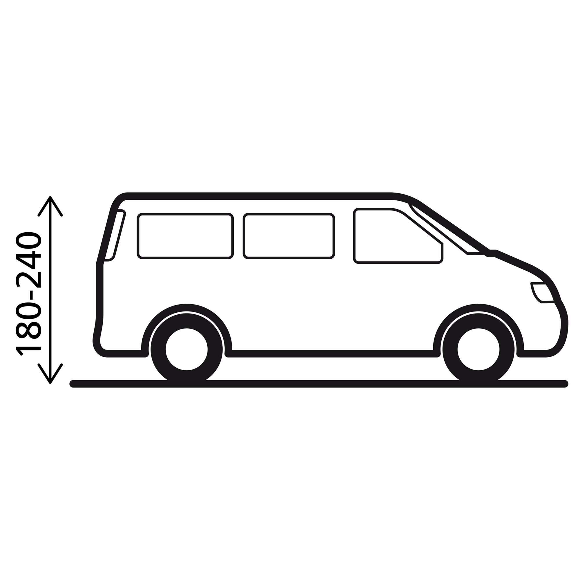 Bus-Vorzelt Trouper Auto-Up