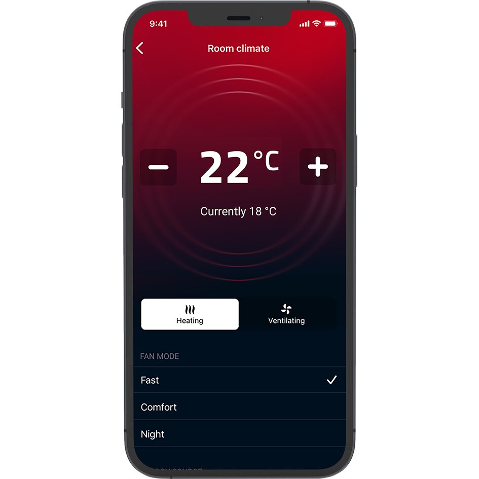 Klimaanlage Aventa compact, schwarz