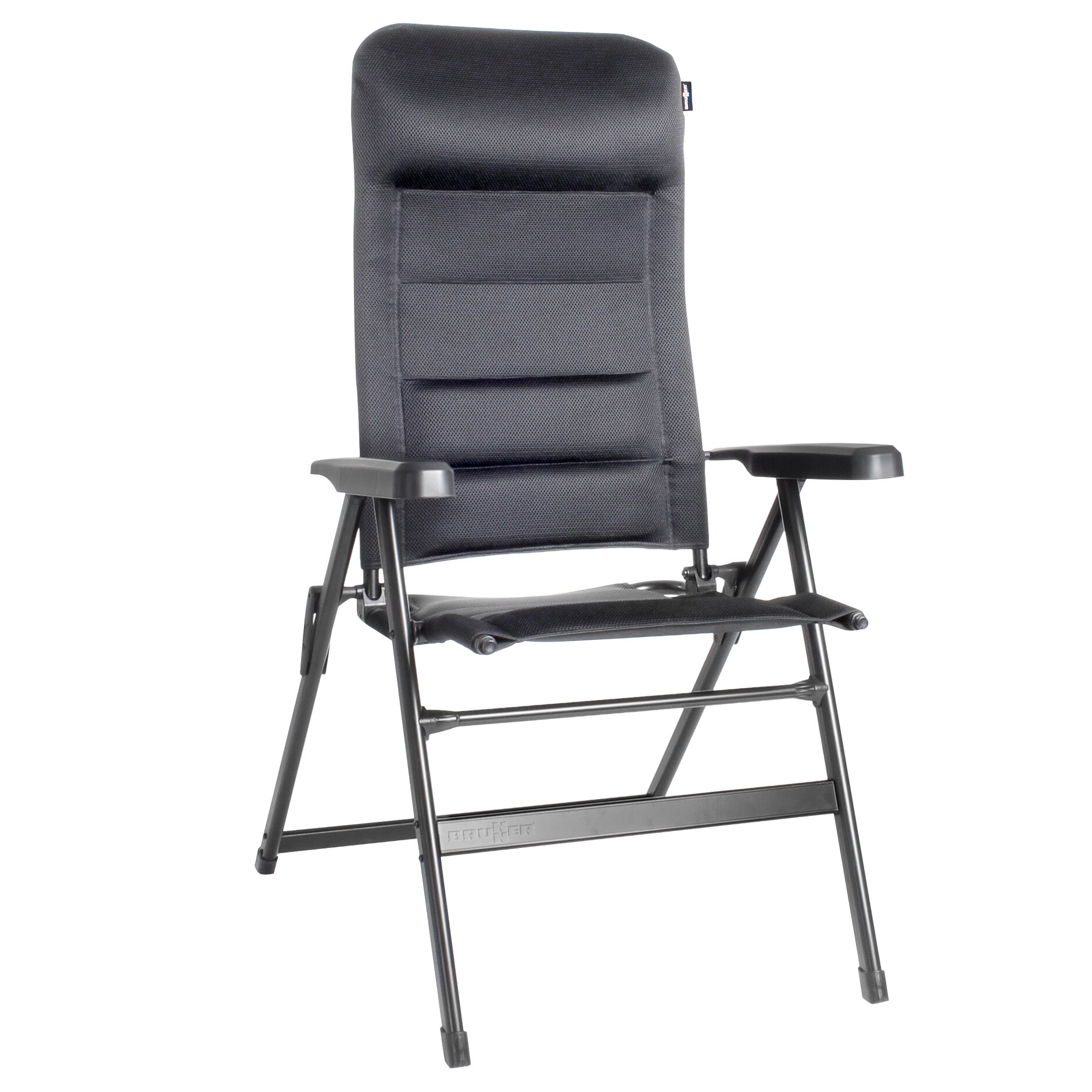 Campingstuhl Aravel 3D L, schwarz