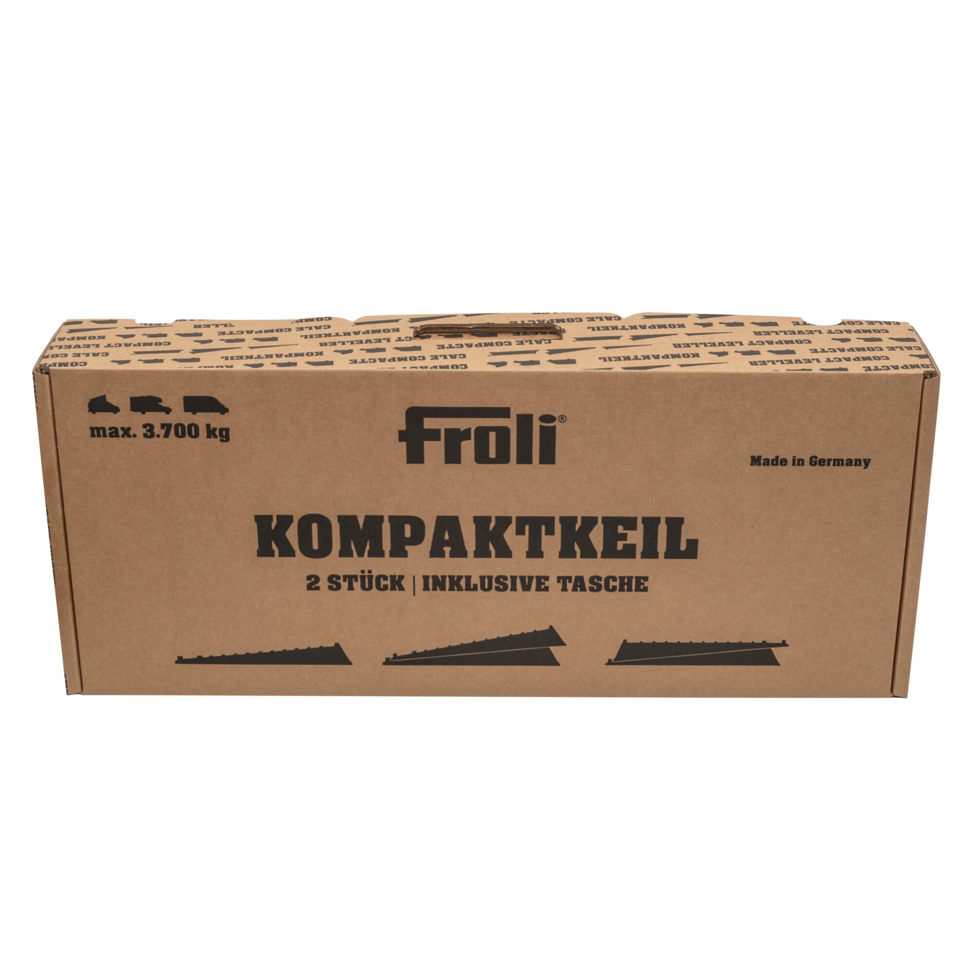 Auffahrkeil Kompakt Set Green Edition 2er-Set