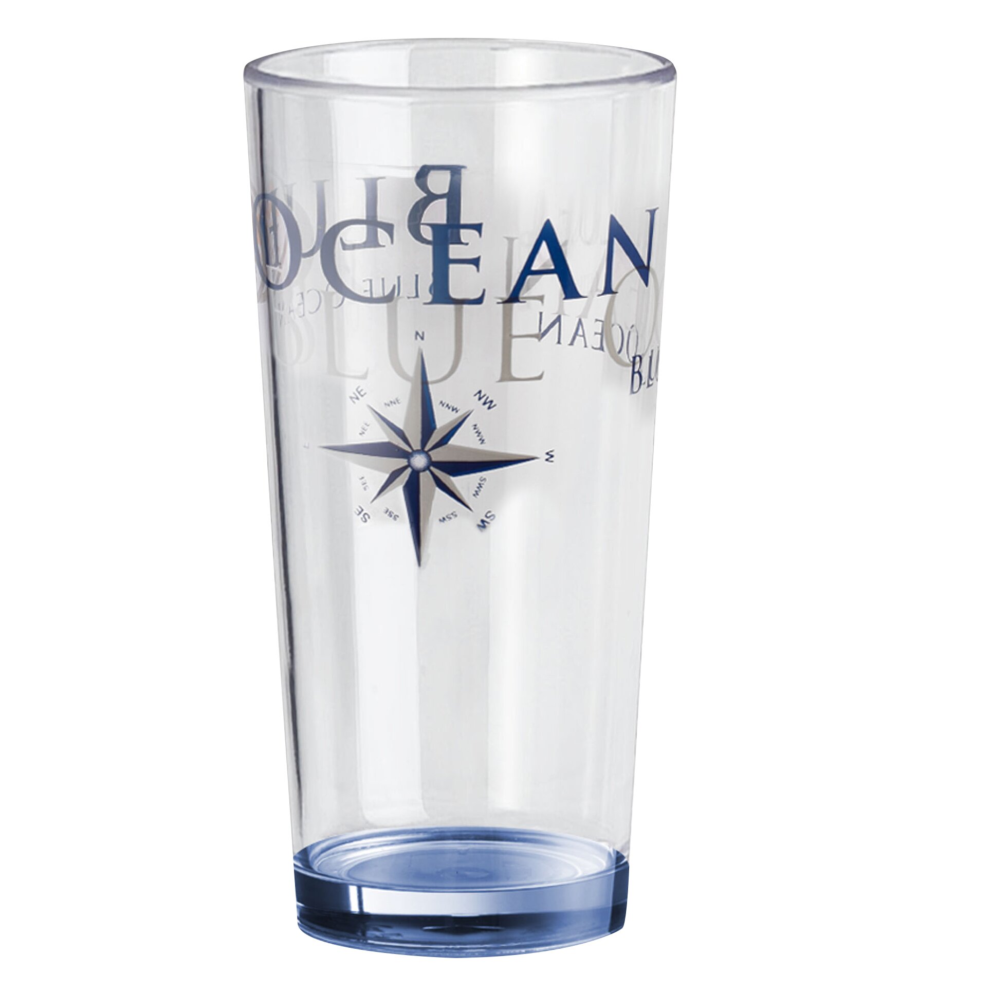 Geschirrserie Blue Ocean, Trinkglas