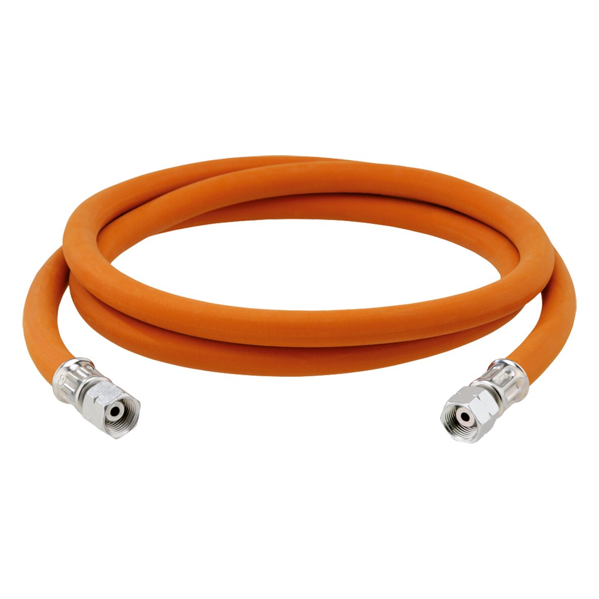 Gas-Hochdruckschlauchleitung G 3/8 LH-ÜM x G 3/8 LH-ÜM