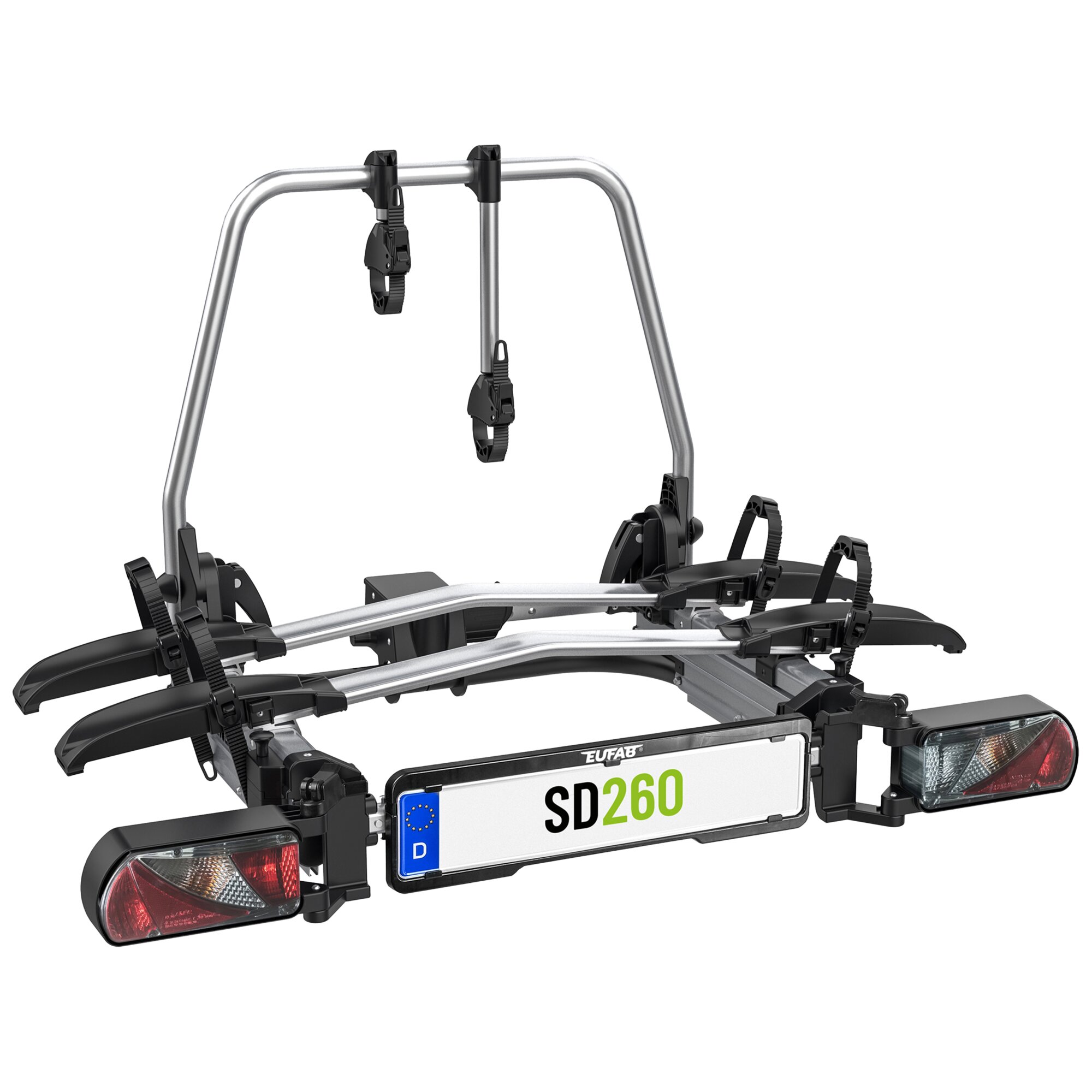 Fahrradträger Anhängerkupplung SD260, silber