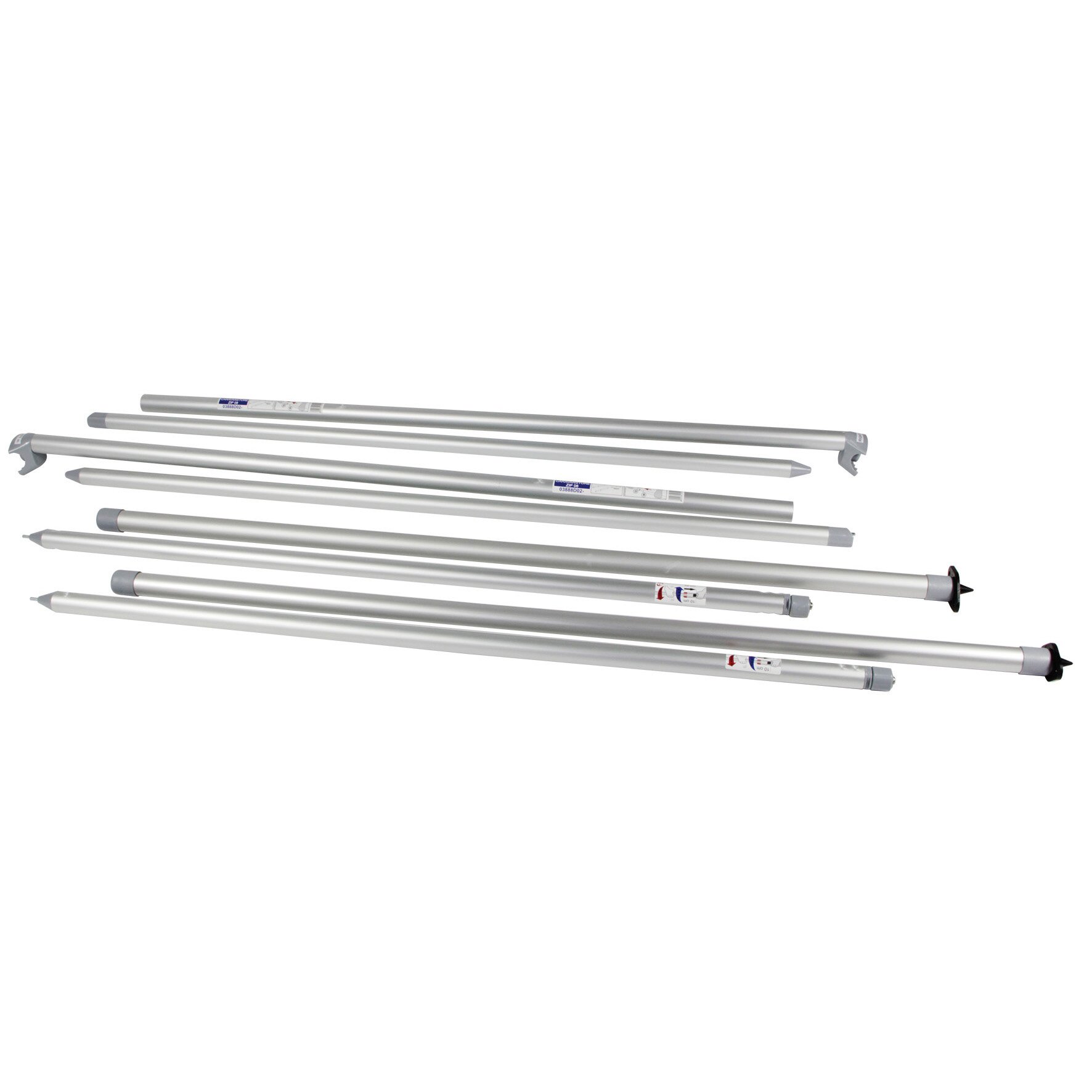 Aufstellstangen Kit Rapid für CaravanStore ZIP