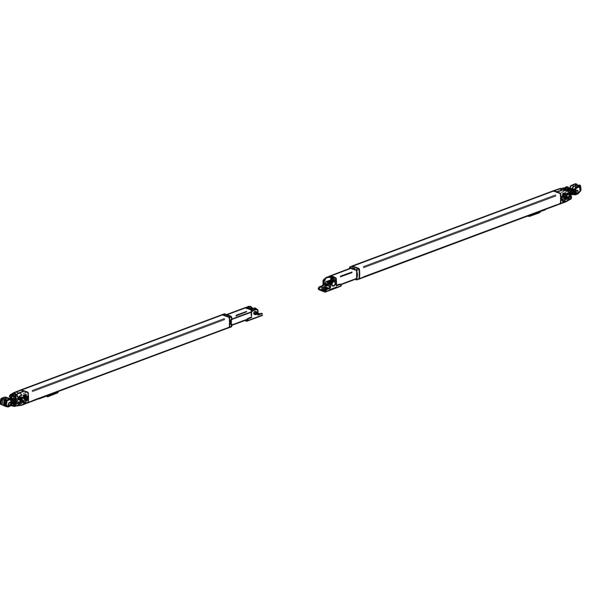 Stützfuß Thule 3200, 2,7 - 3 m