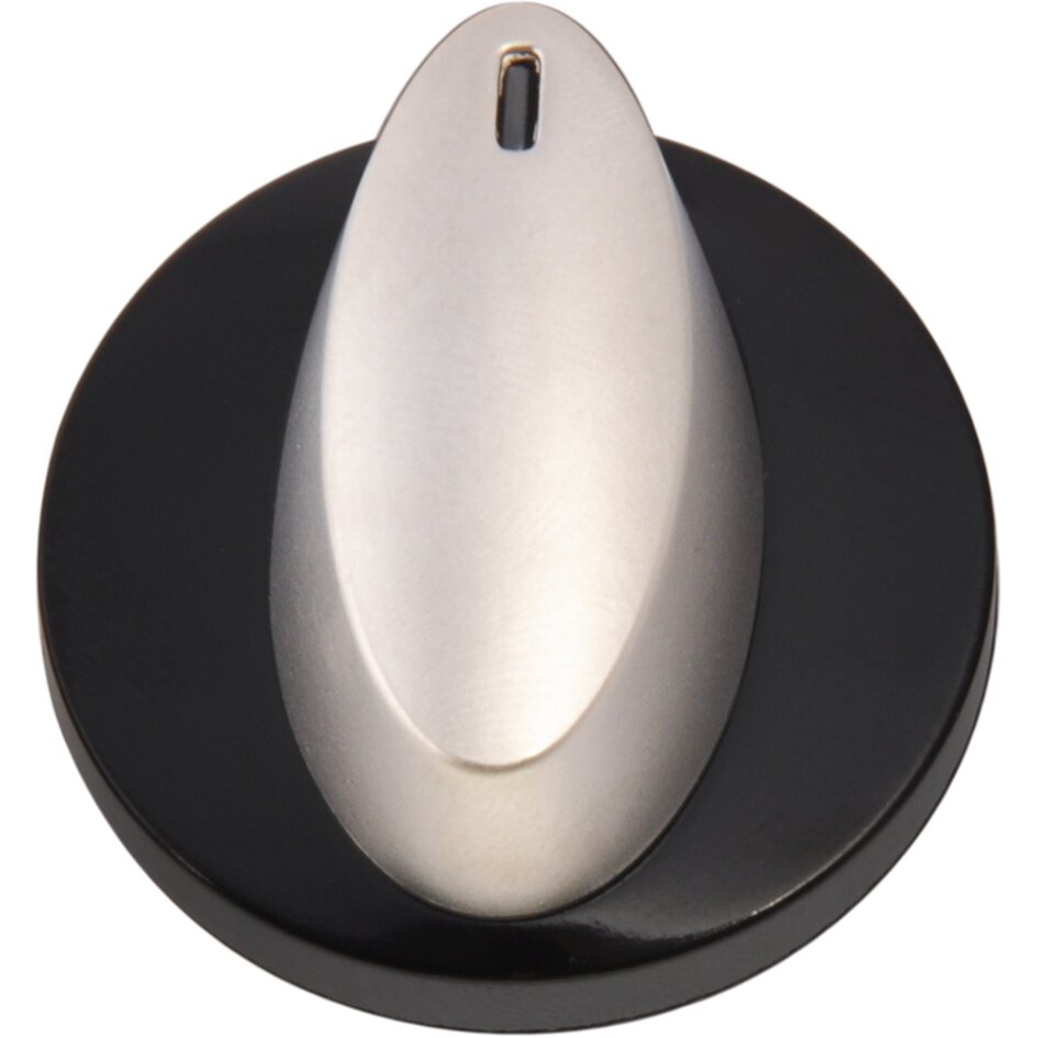 Bedienknopf für CAN-Kocher und Kombinationen, schwarz/chrom