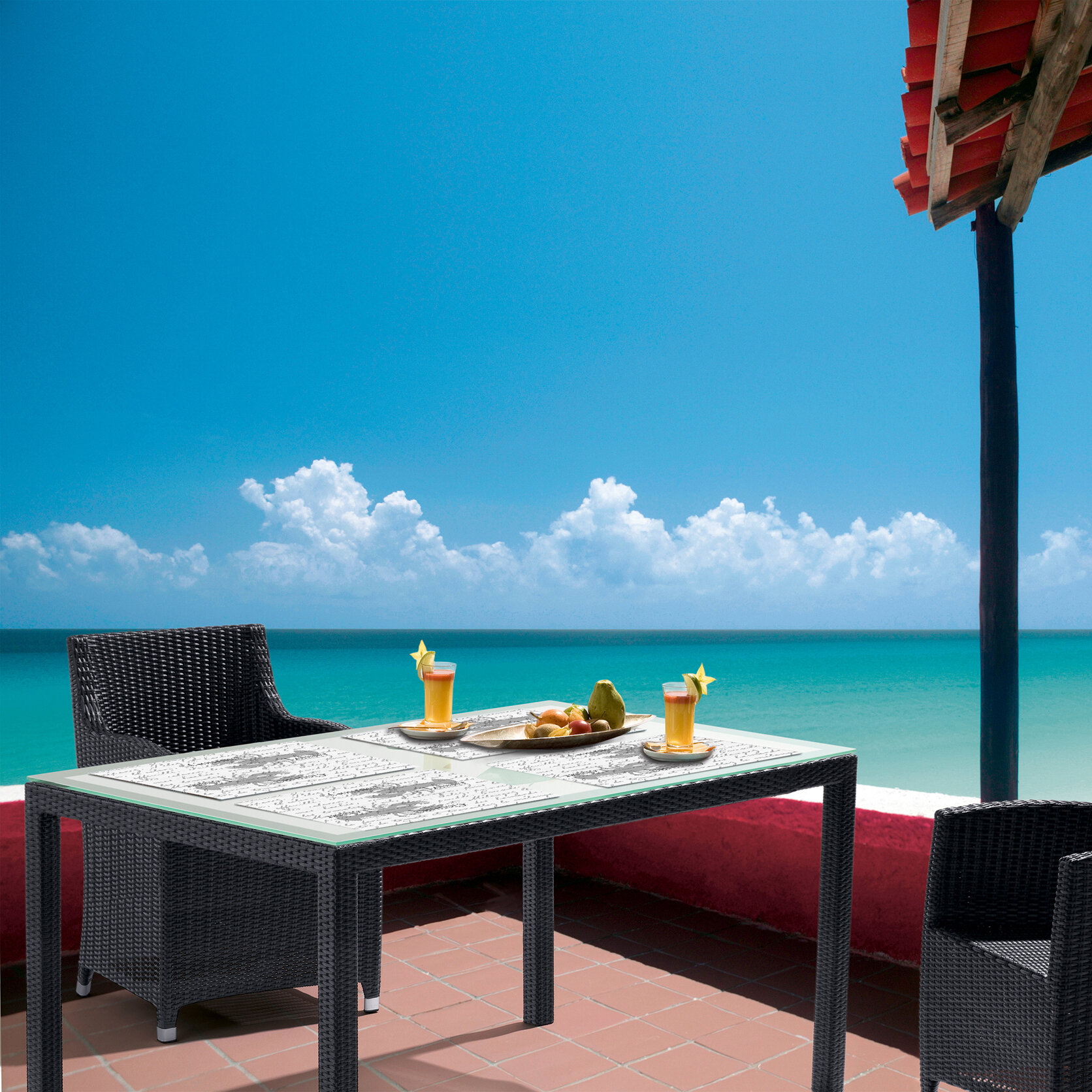 Tischset Miami