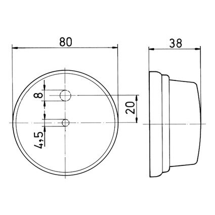 Begrenzungsleuchte PLR 272