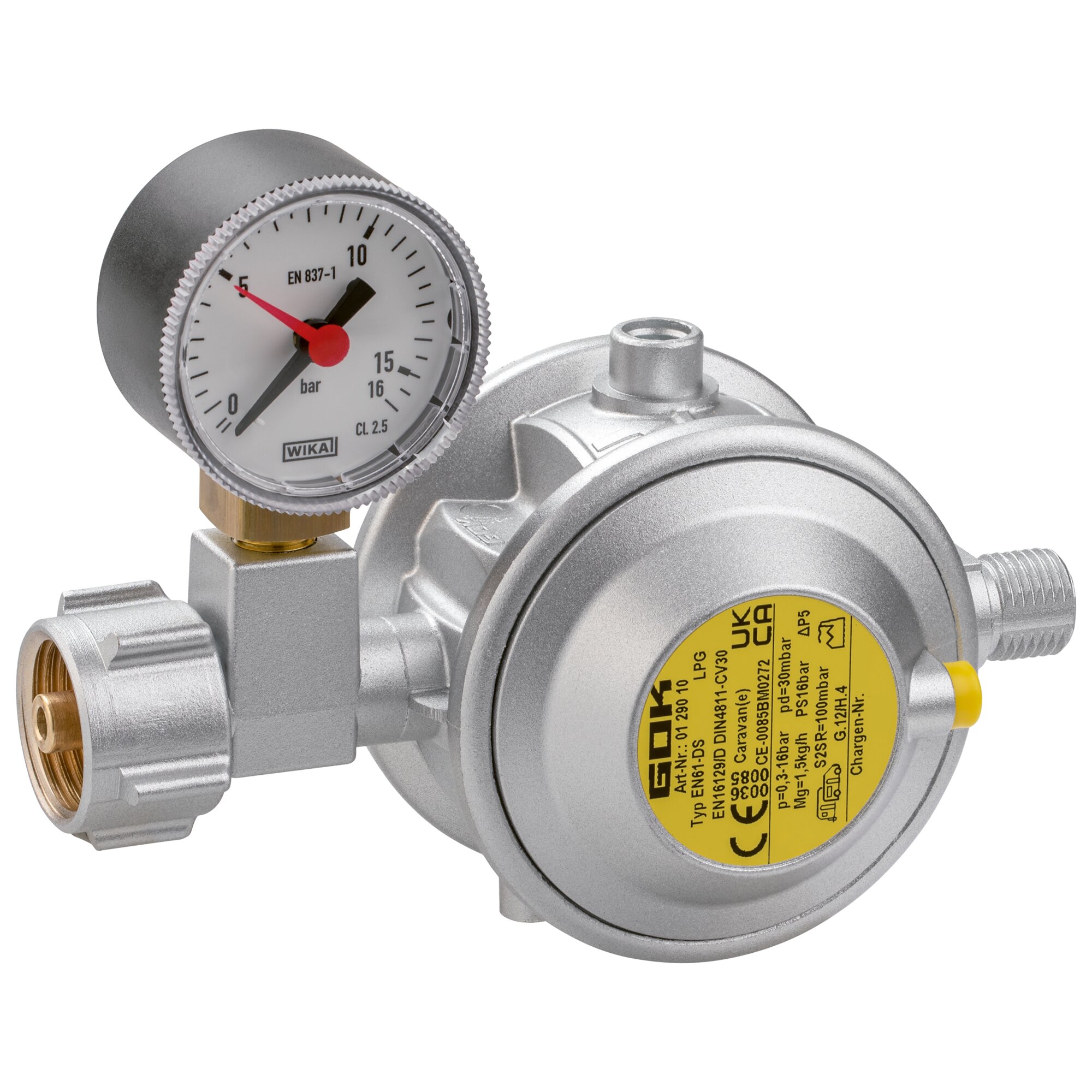 Niederdruckregler Caramatic BasicOne 1,5 kg/h