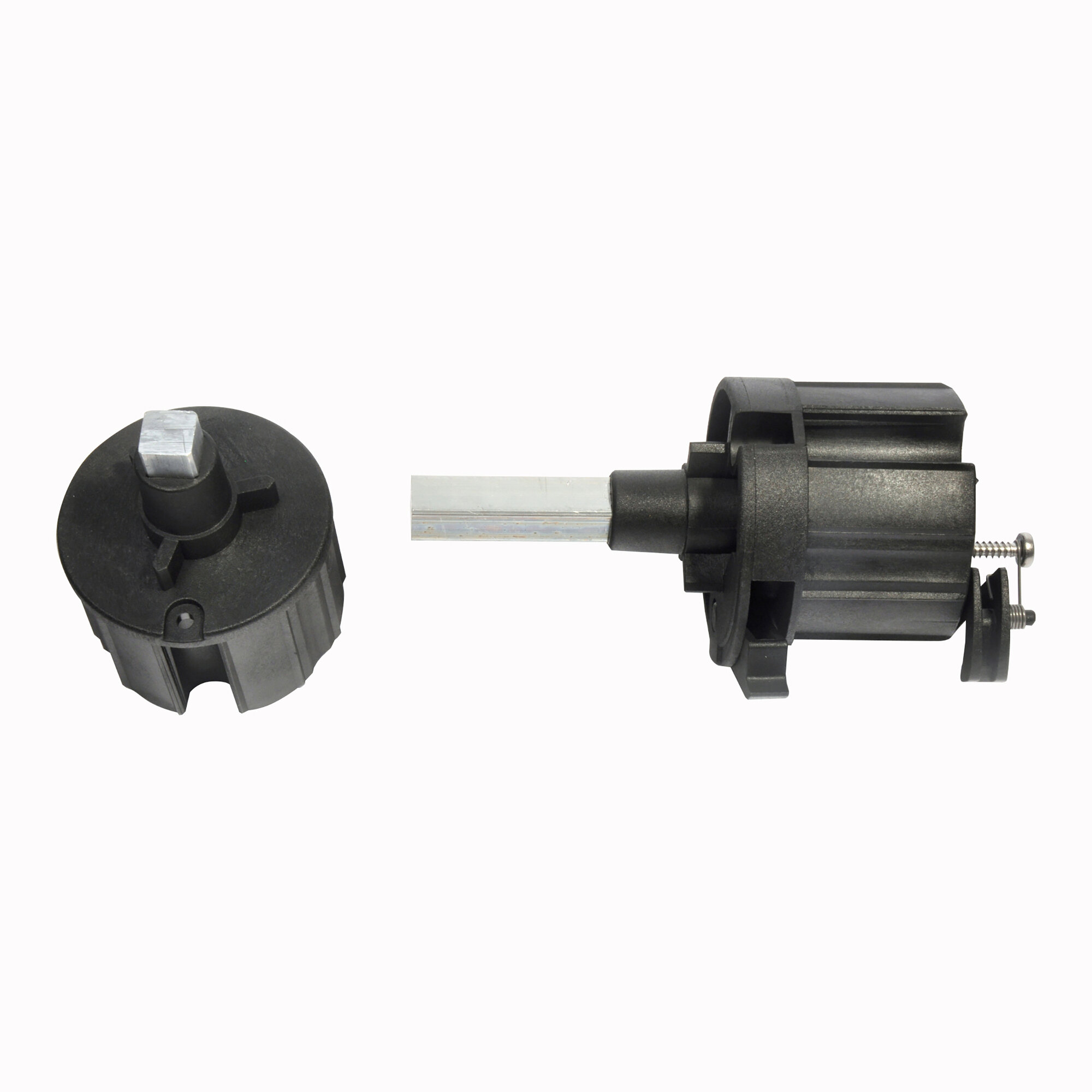 Tuchrollenendkappen TO 8000, Satz links und rechts