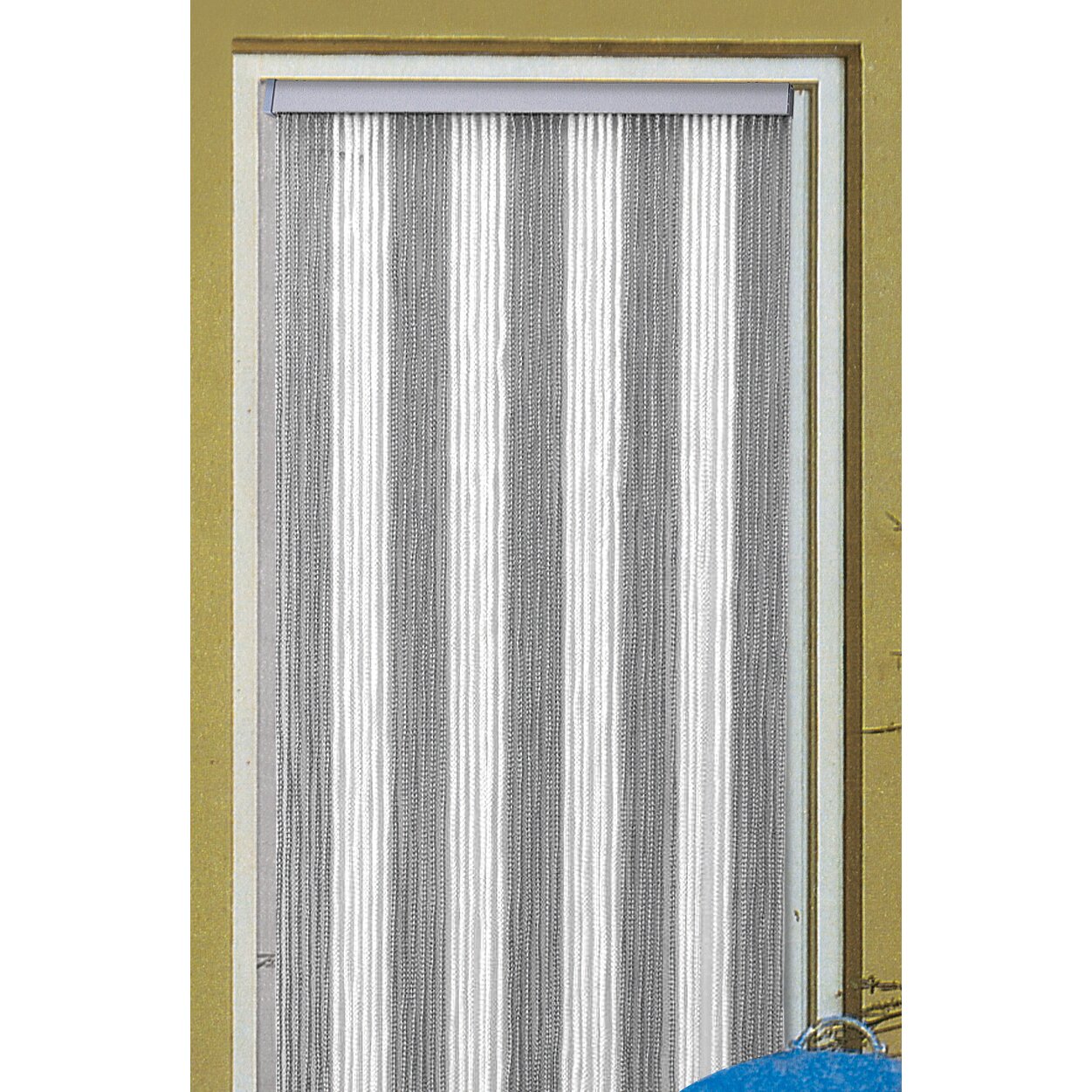 Türvorhang Korda, silber, 60 cm