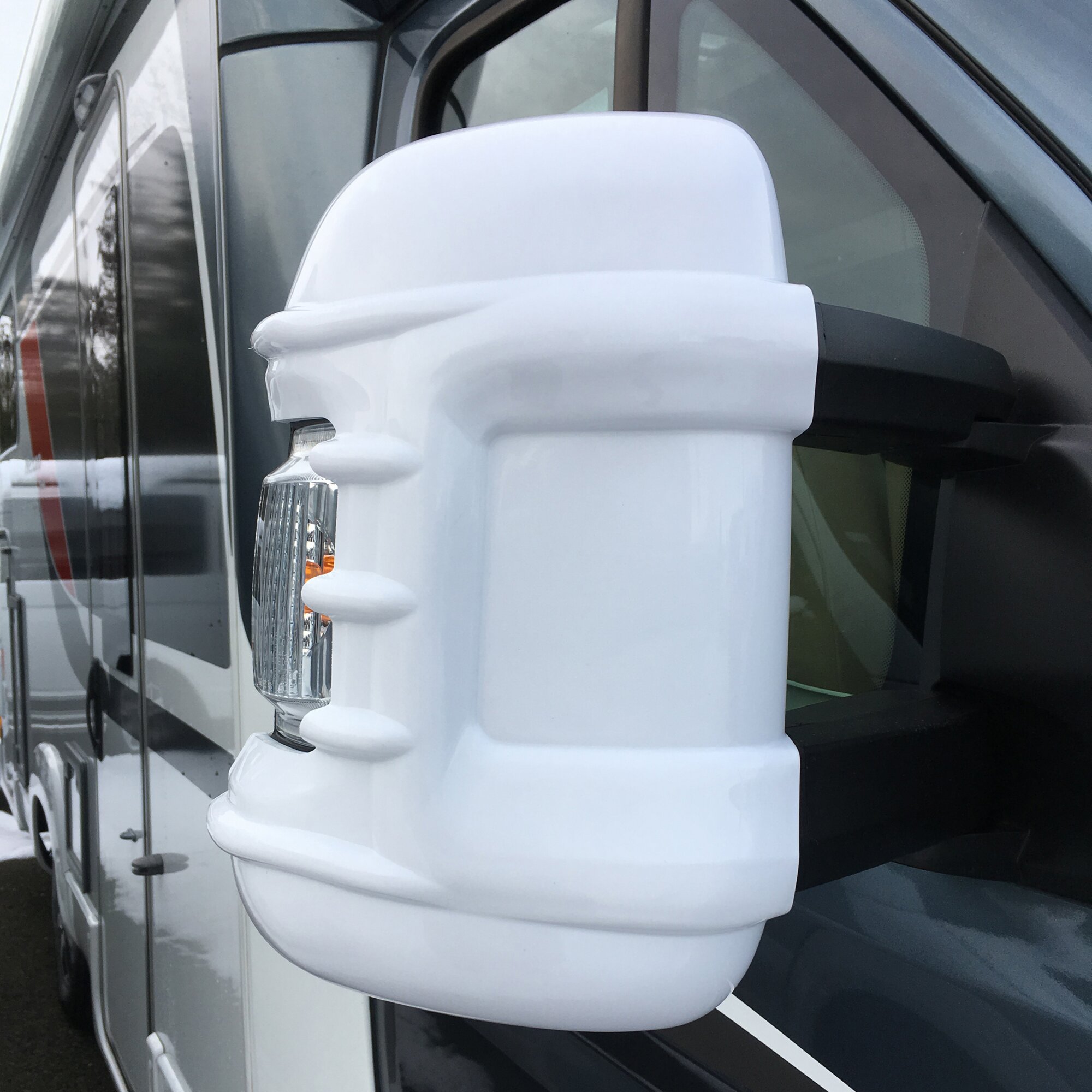 Spiegelschutz Fiat Ducato, weiß