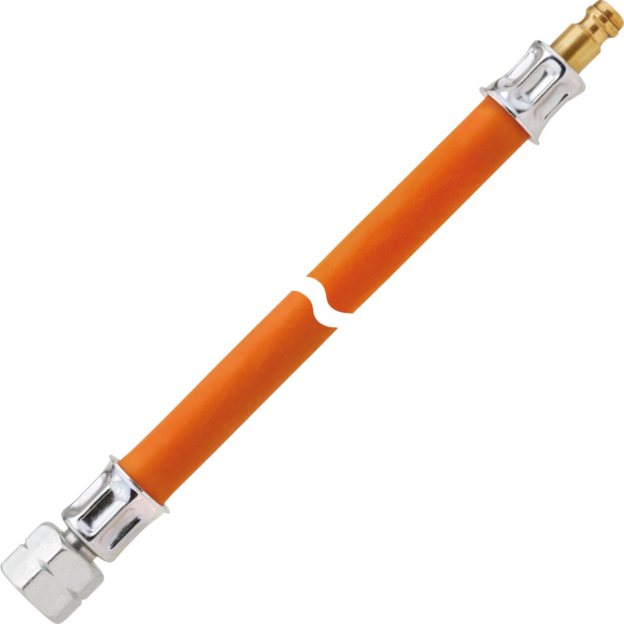 Gas-Hochdruckschlauchleitung 10 bar G 1/4 LH-ÜM x STN x 5000 SV