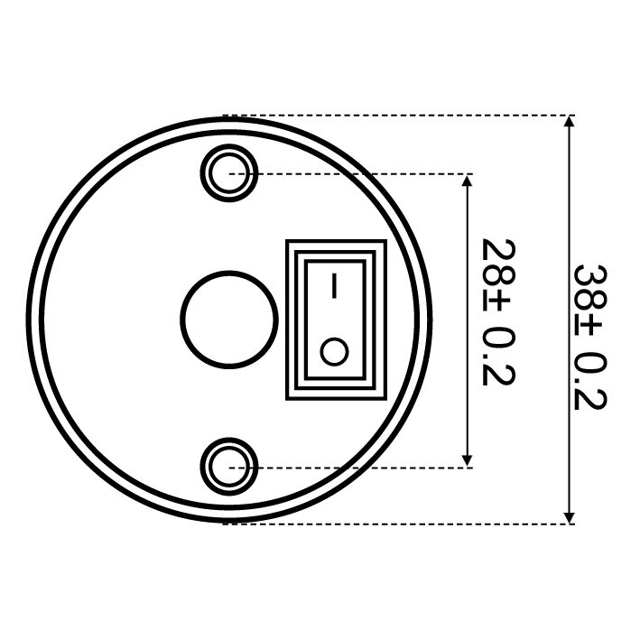 Aufbauleuchte Schwanenhals LED1x2SSH22S