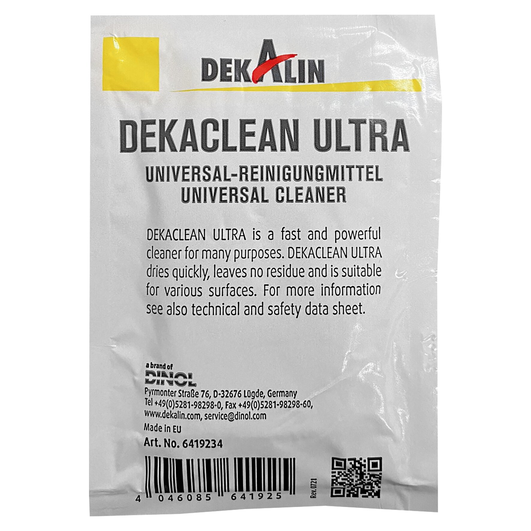 DEKACLEAN ULTRA Reinigungstuch