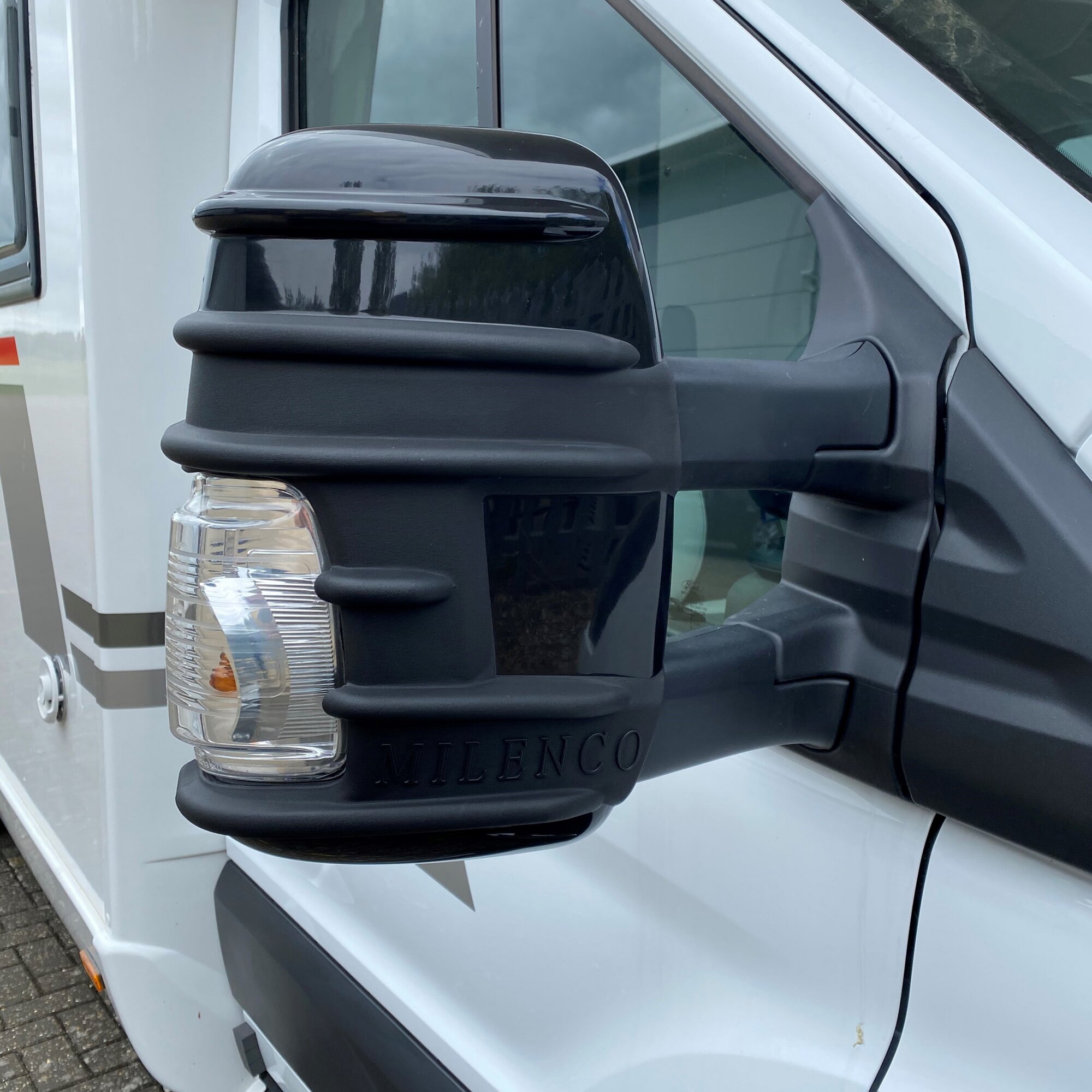Spiegelschutz Ford Transit, schwarz