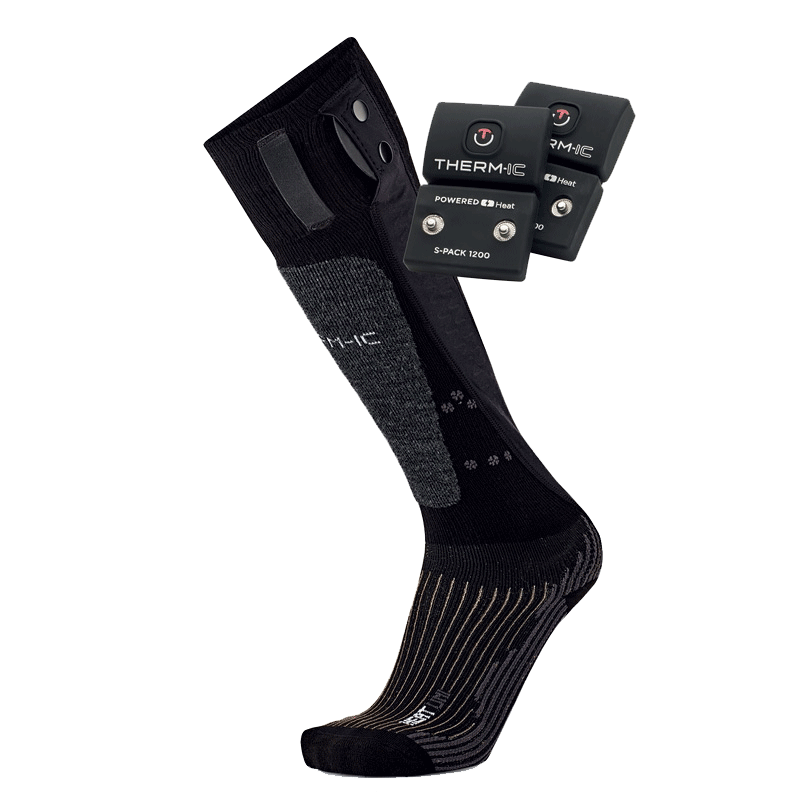 Therm-ic Heated Socks + Batteries 42-44