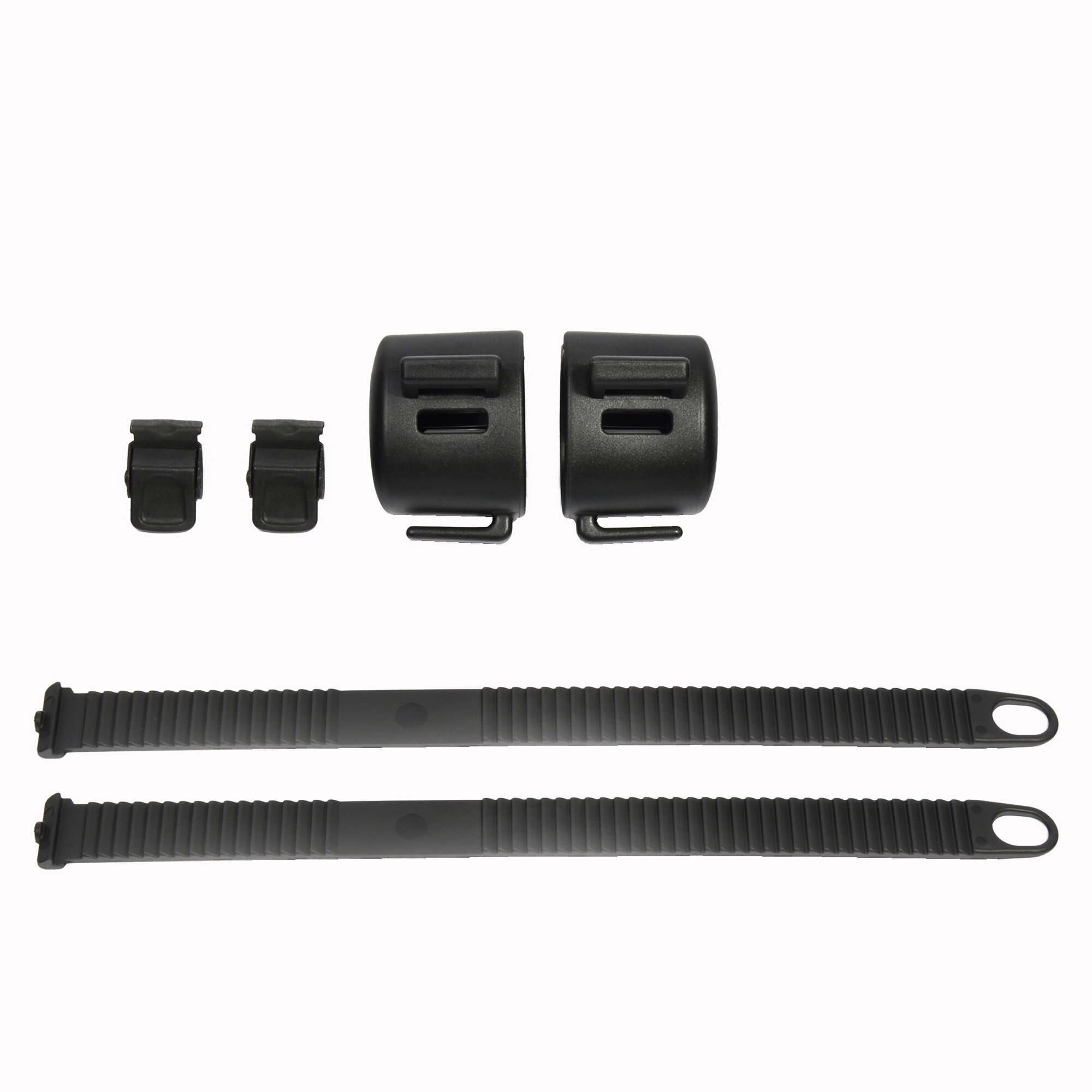 Schienenbügelendkappe mit Sicherungsband Thule Elite G2, Satz links und rechts