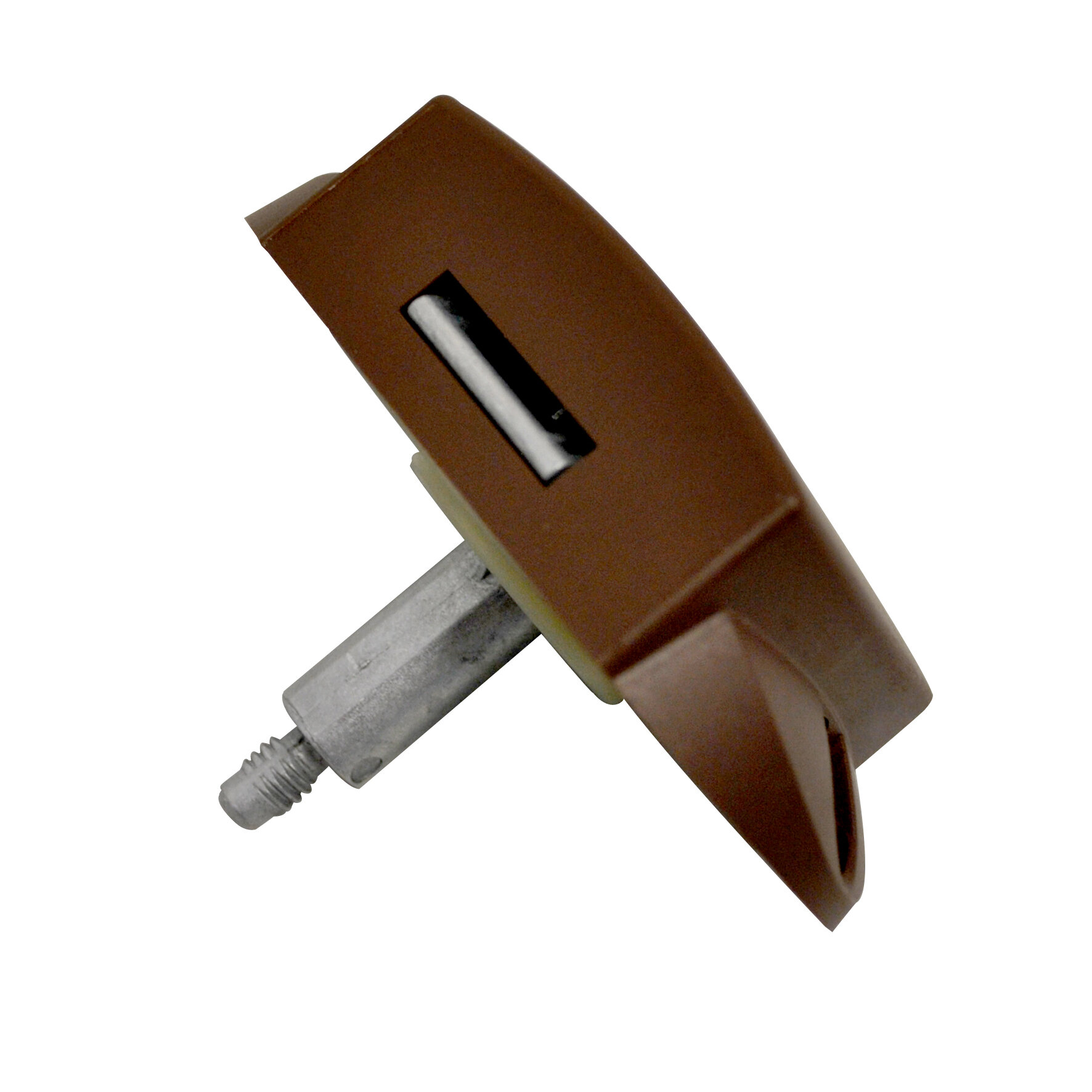 Schloss Push-Lock, braun