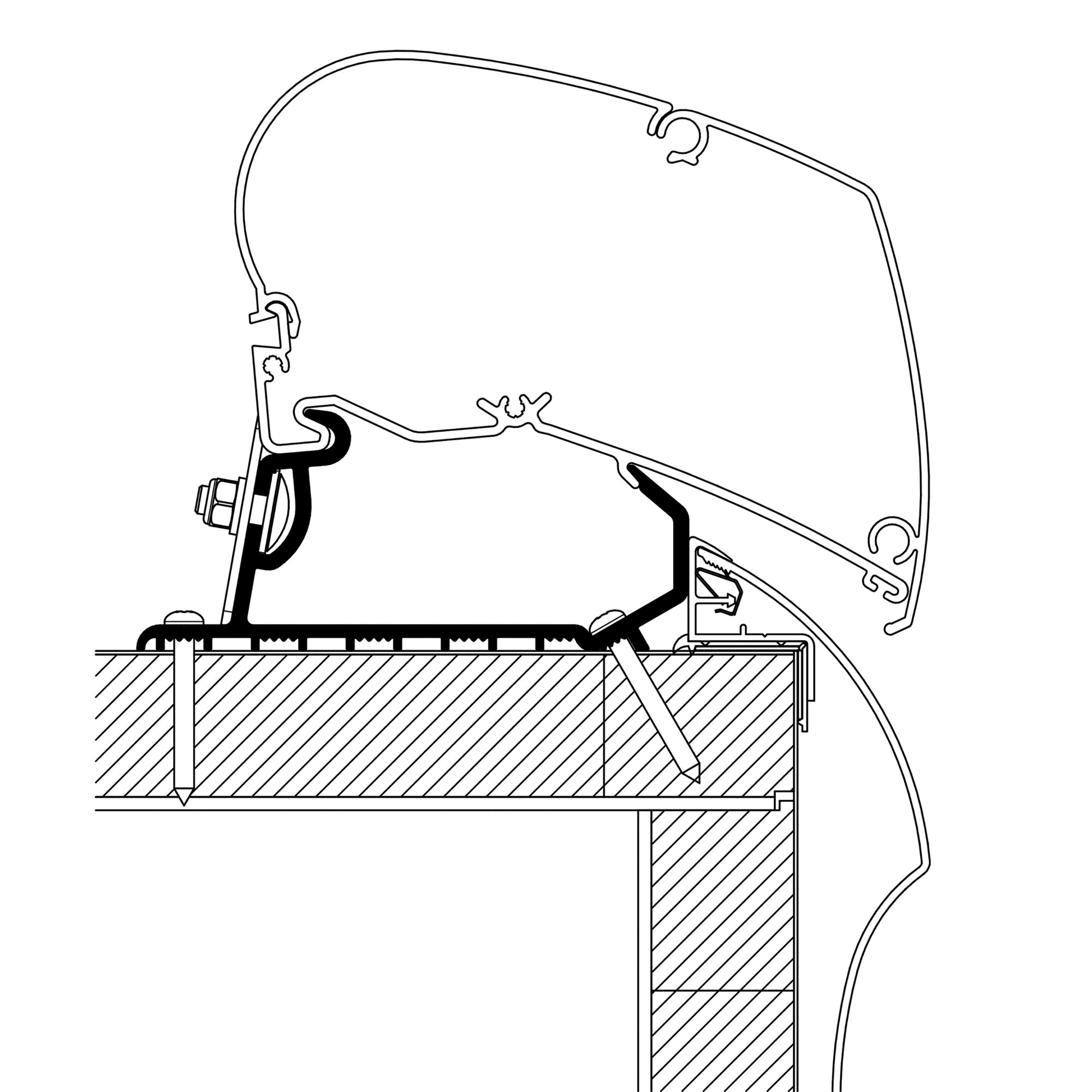 Adapter Hobby Optima Deluxe / Premium zu TO Serie 6 und 9