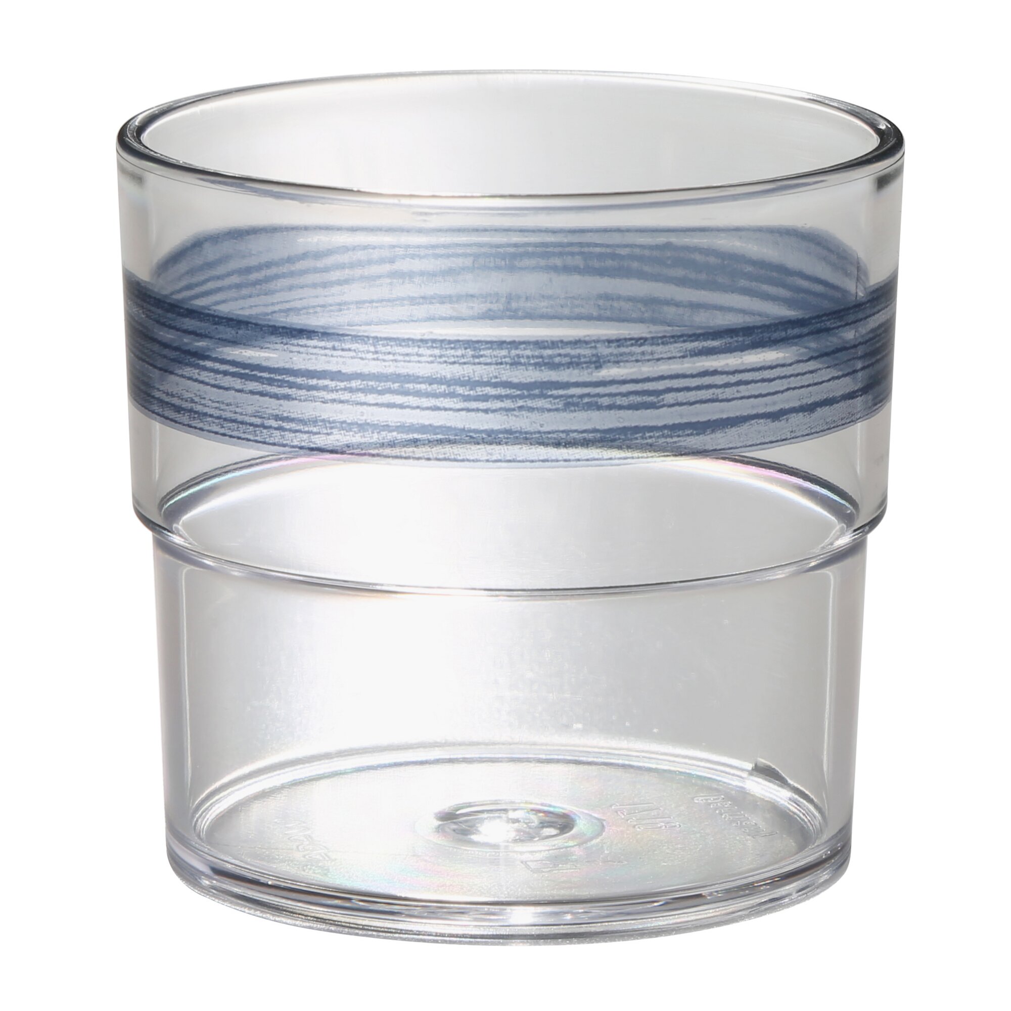 Trinkglas, blau