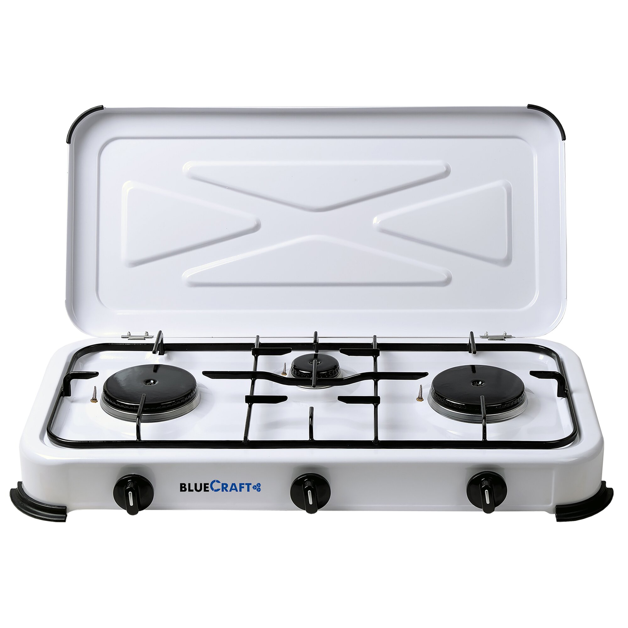 Campingkocher Bluecraft, 3-flammig mit Zündsicherung