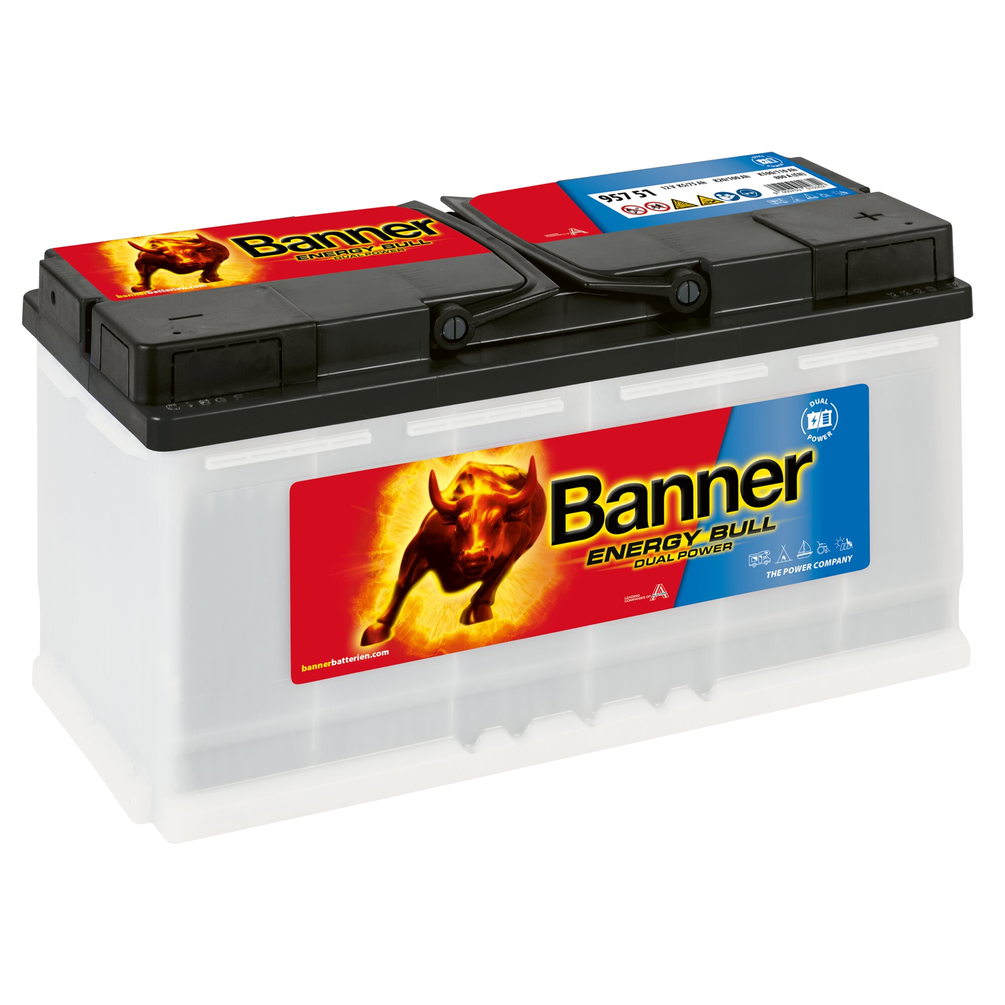 Versorgungsbatterie Energy Bull 100 Ah