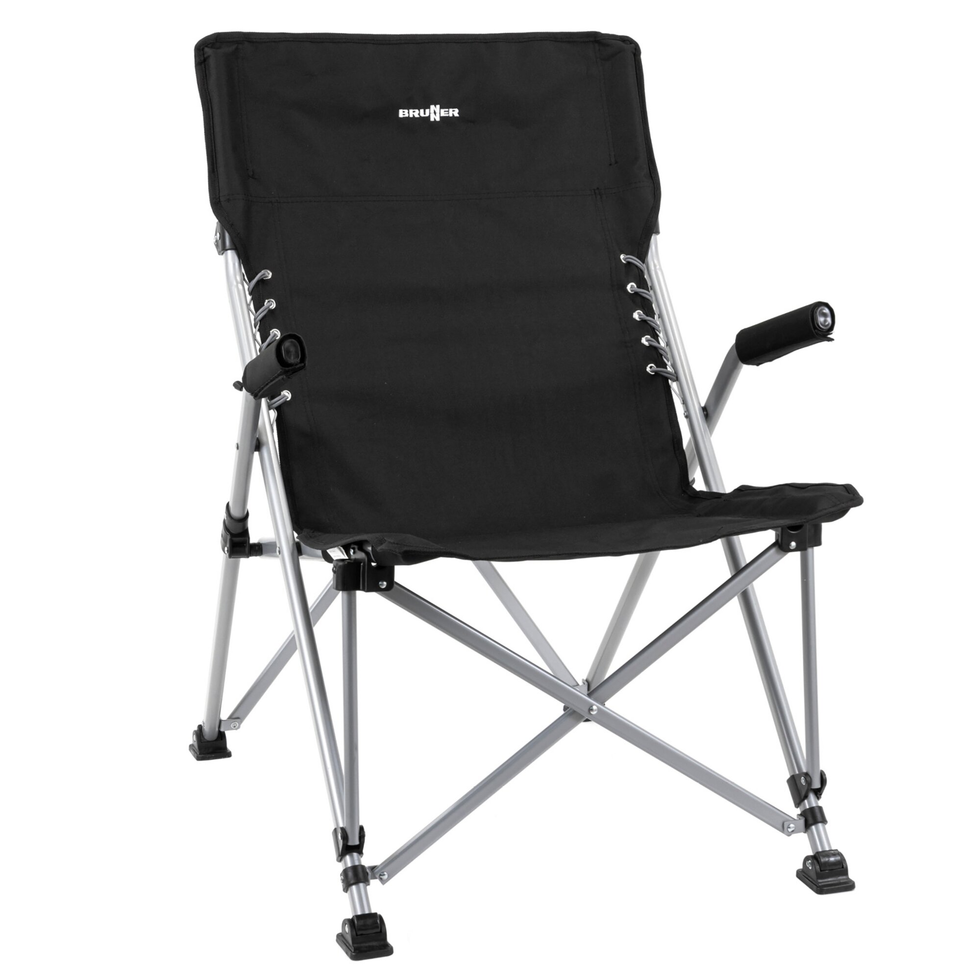 Faltstuhl Raptor Suspension, schwarz
