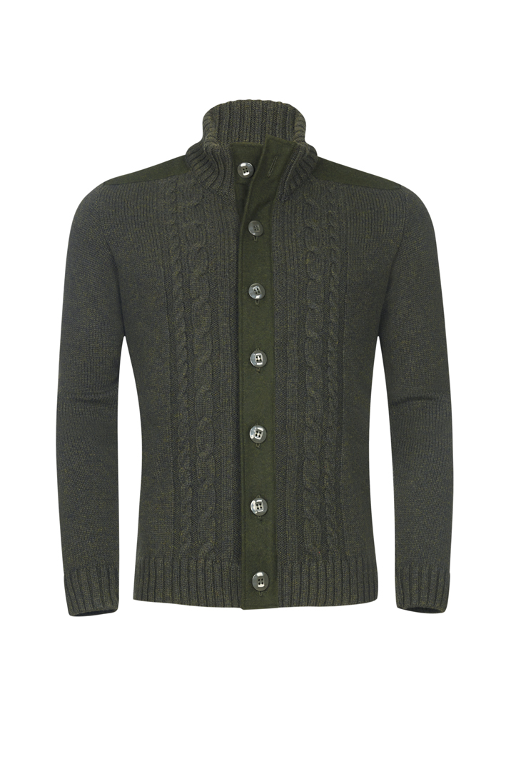 Jagdhund Herren Strickjacke "Ternberg"