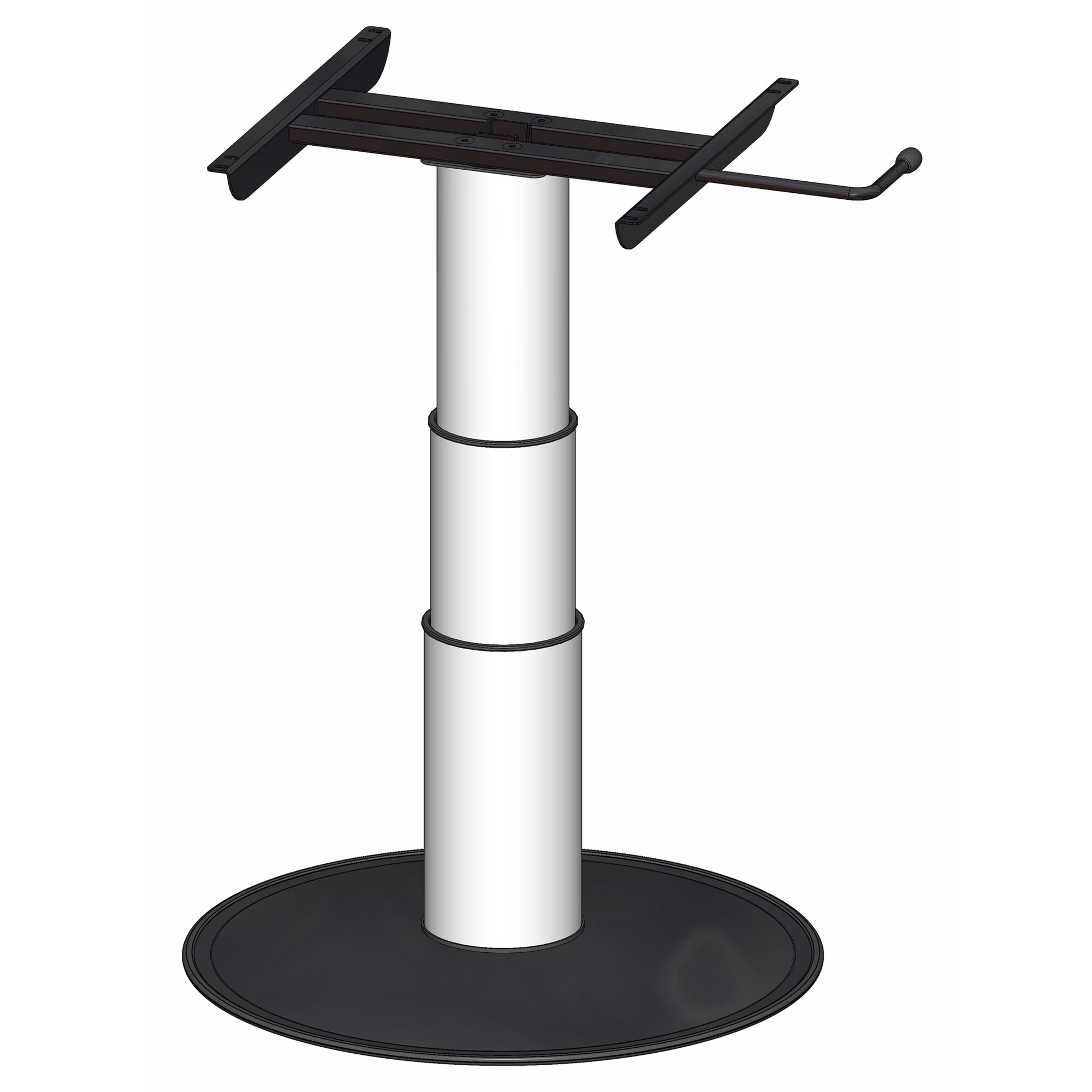 Freistehendes Liftgestell, anthrazit