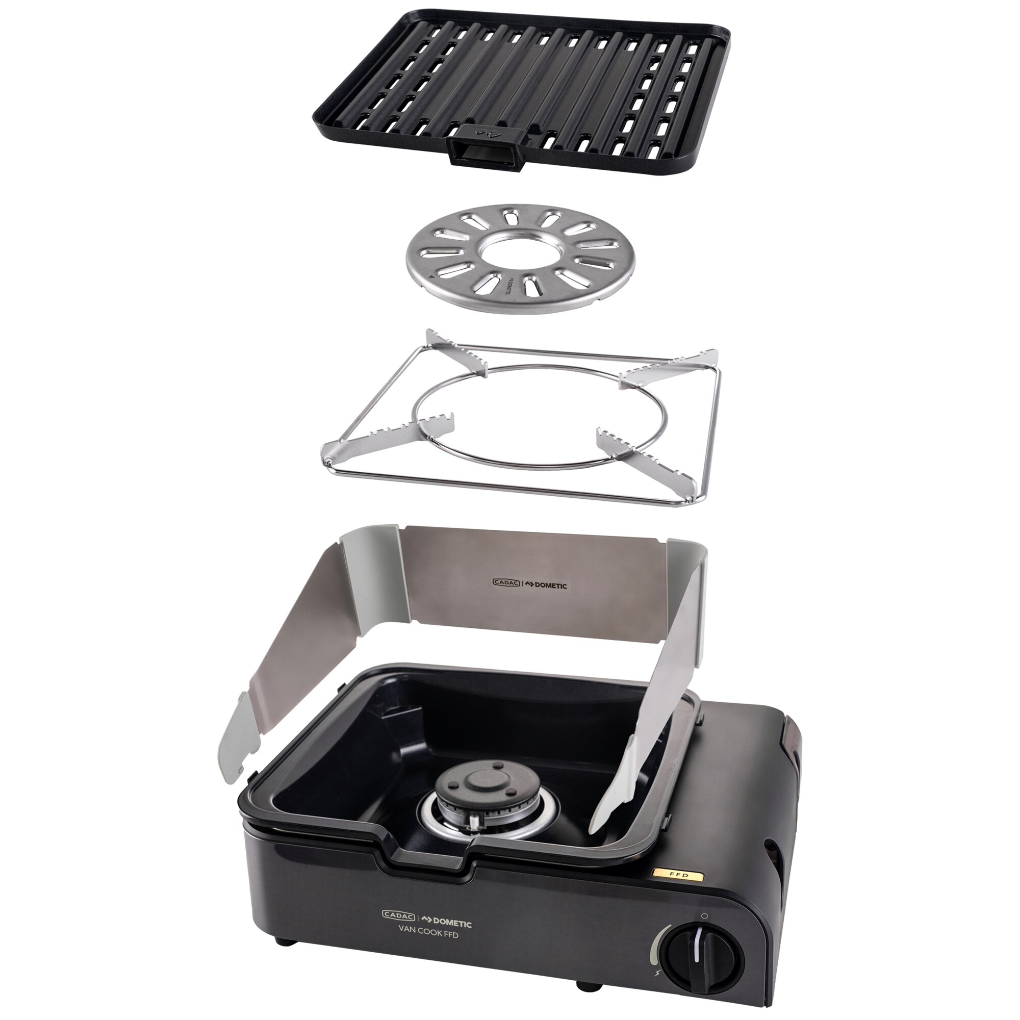 Campingkocher Van Cook FFD BBQ Plate