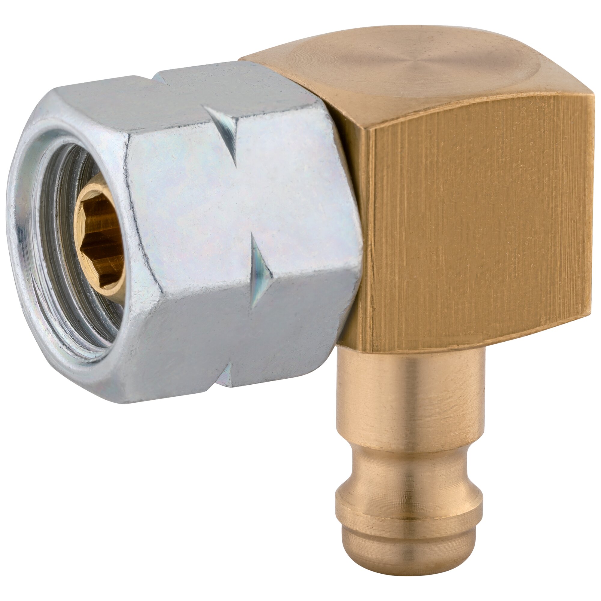 Stecknippel STN x G 1/4 LH-ÜM 90G