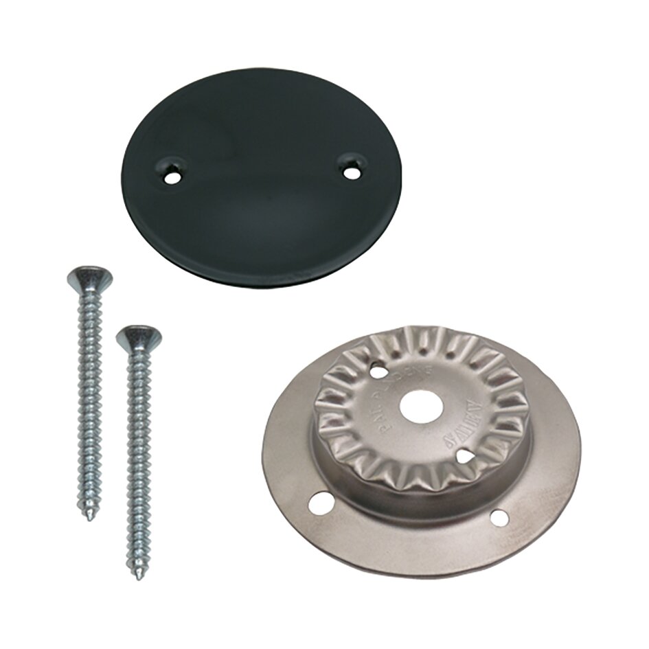 Kit Brennerkorpus, groß mit 2 Löchern und Brennerdeckel emailliert, für SMEV-Kocher, neue Modelle