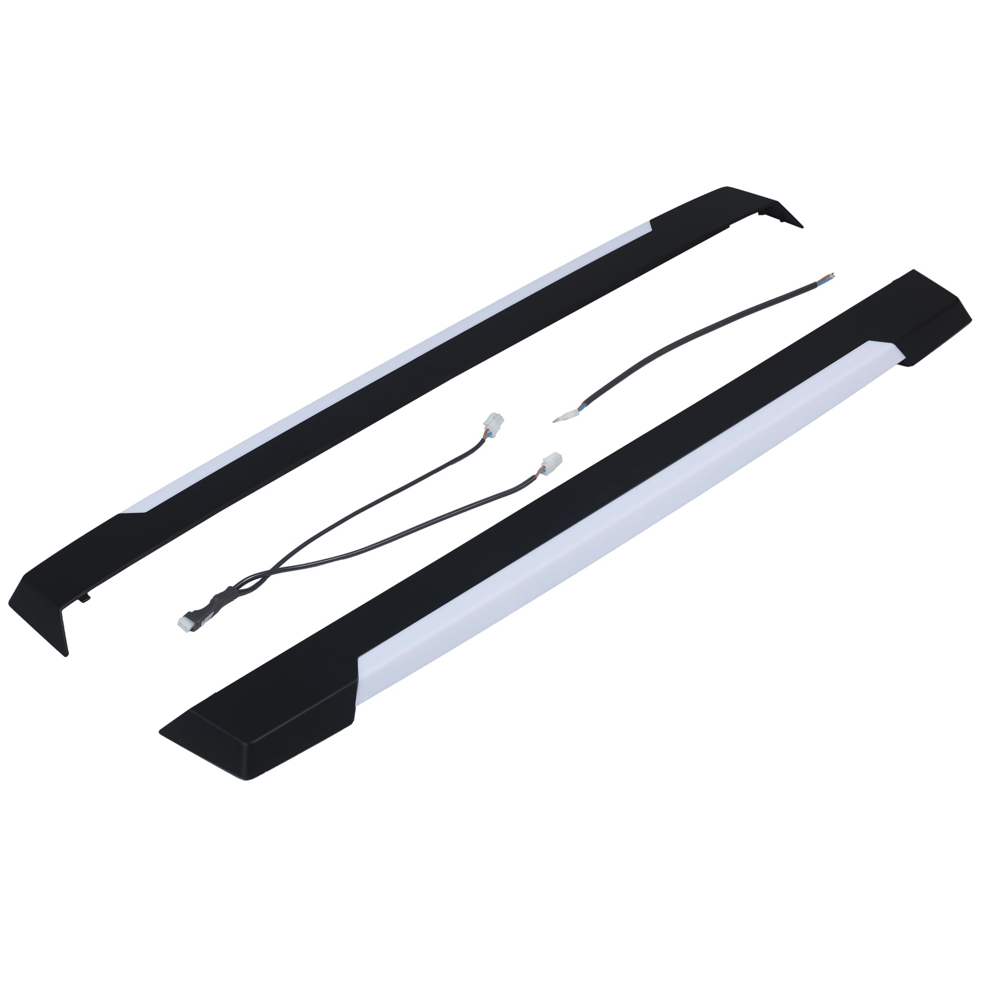 Seitenblenden mit LED VisionStar L, schwarz