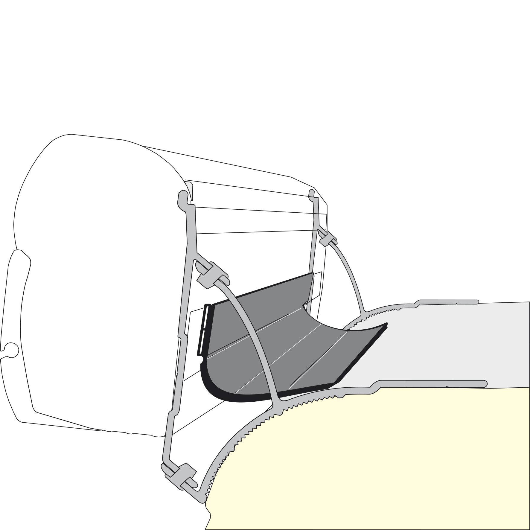 Dichtband Rain Guard Van für F35 Pro, F45 S