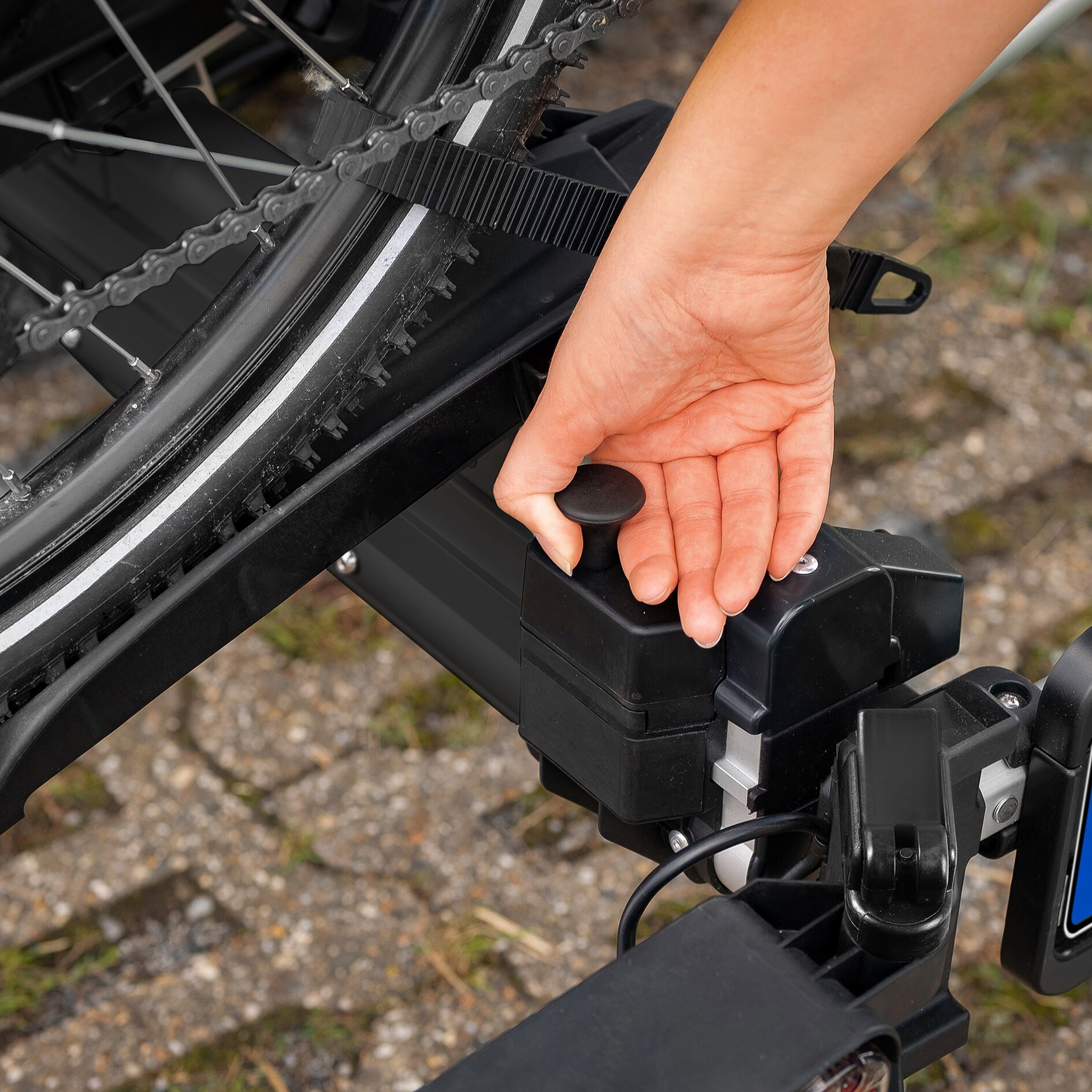 Fahrradträger Anhängerkupplung SD260, schwarz