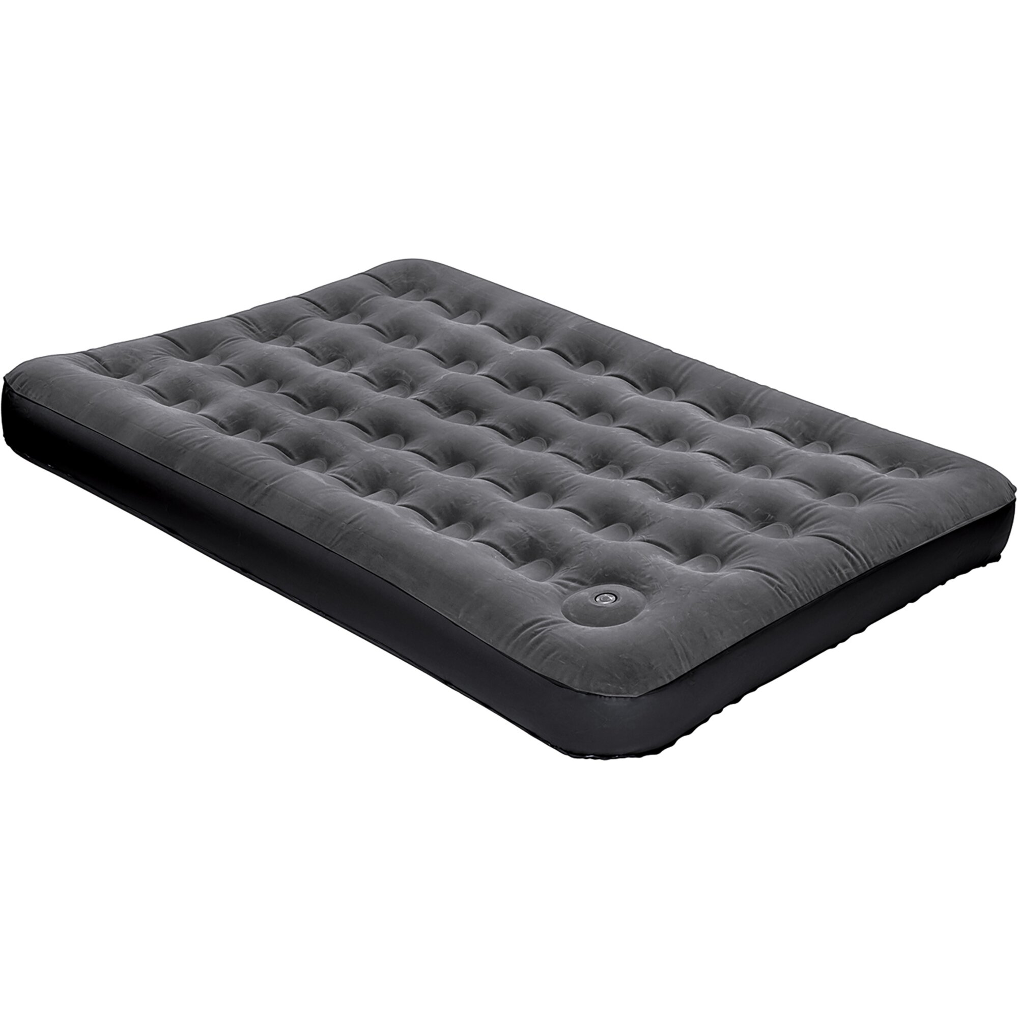 Luftbett mit integrierter Pumpe, 203 x 152 x 22 cm