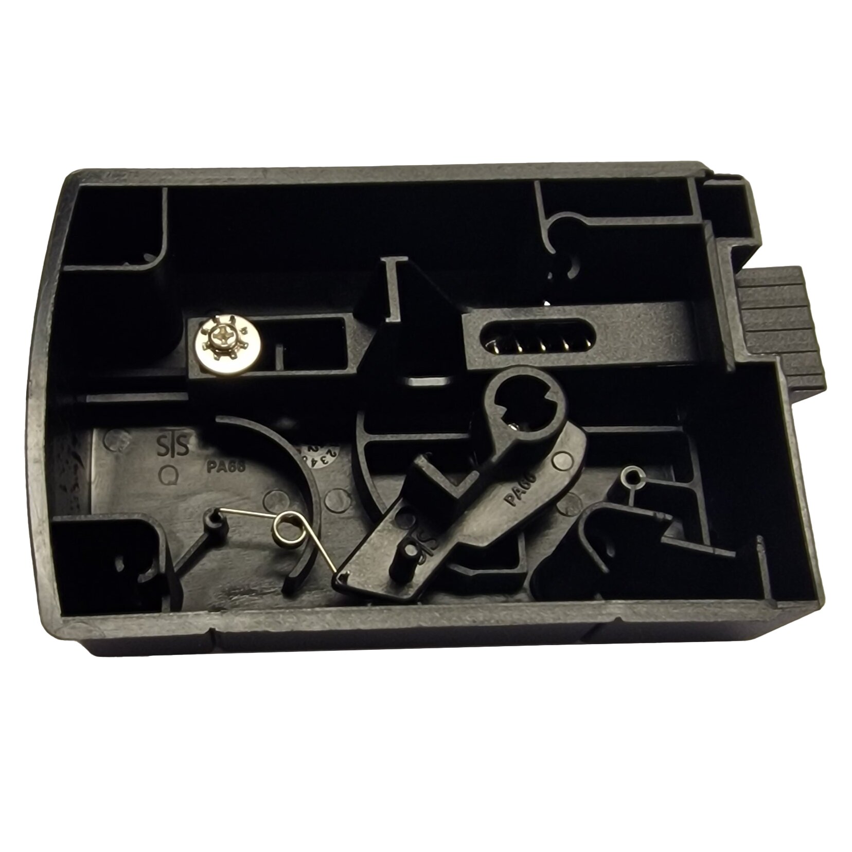 Innenschloss Kubus schwarz Wandstärke 24 – 38 mm